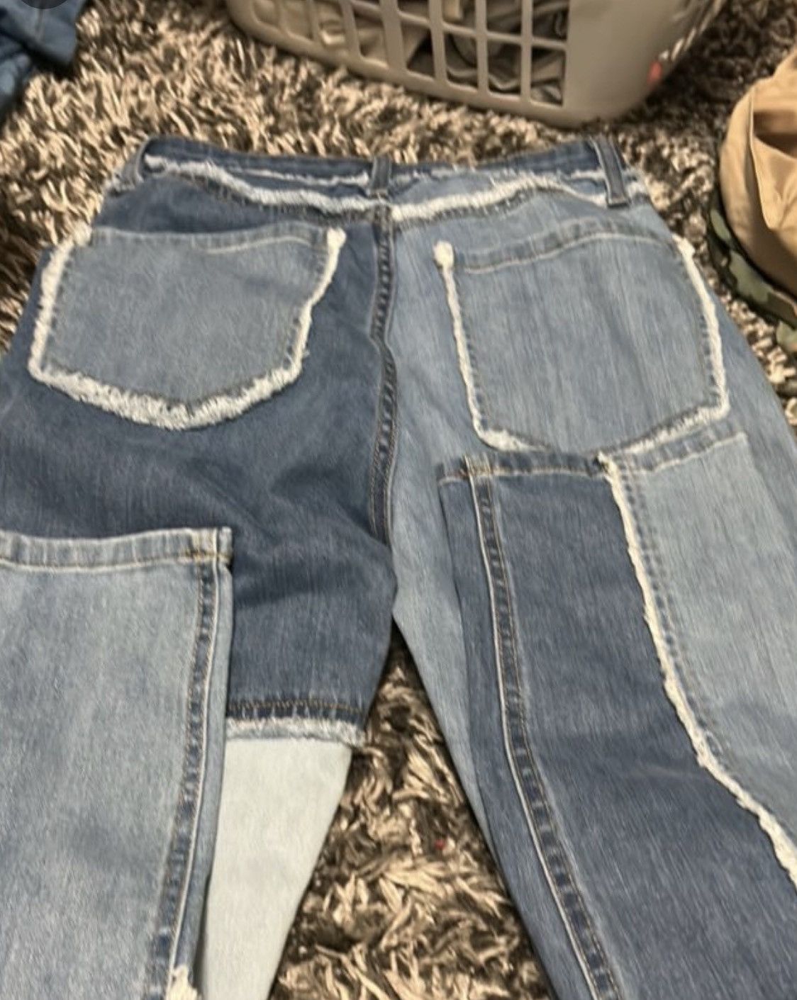 Target Basics Patch worked jeans | Grailed