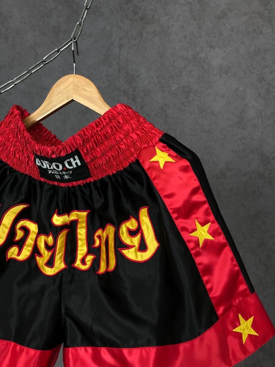Japanese Brand Muay Thai multicolor sportwear shorts Size US 34 / EU 50 - 2 Thumbnail