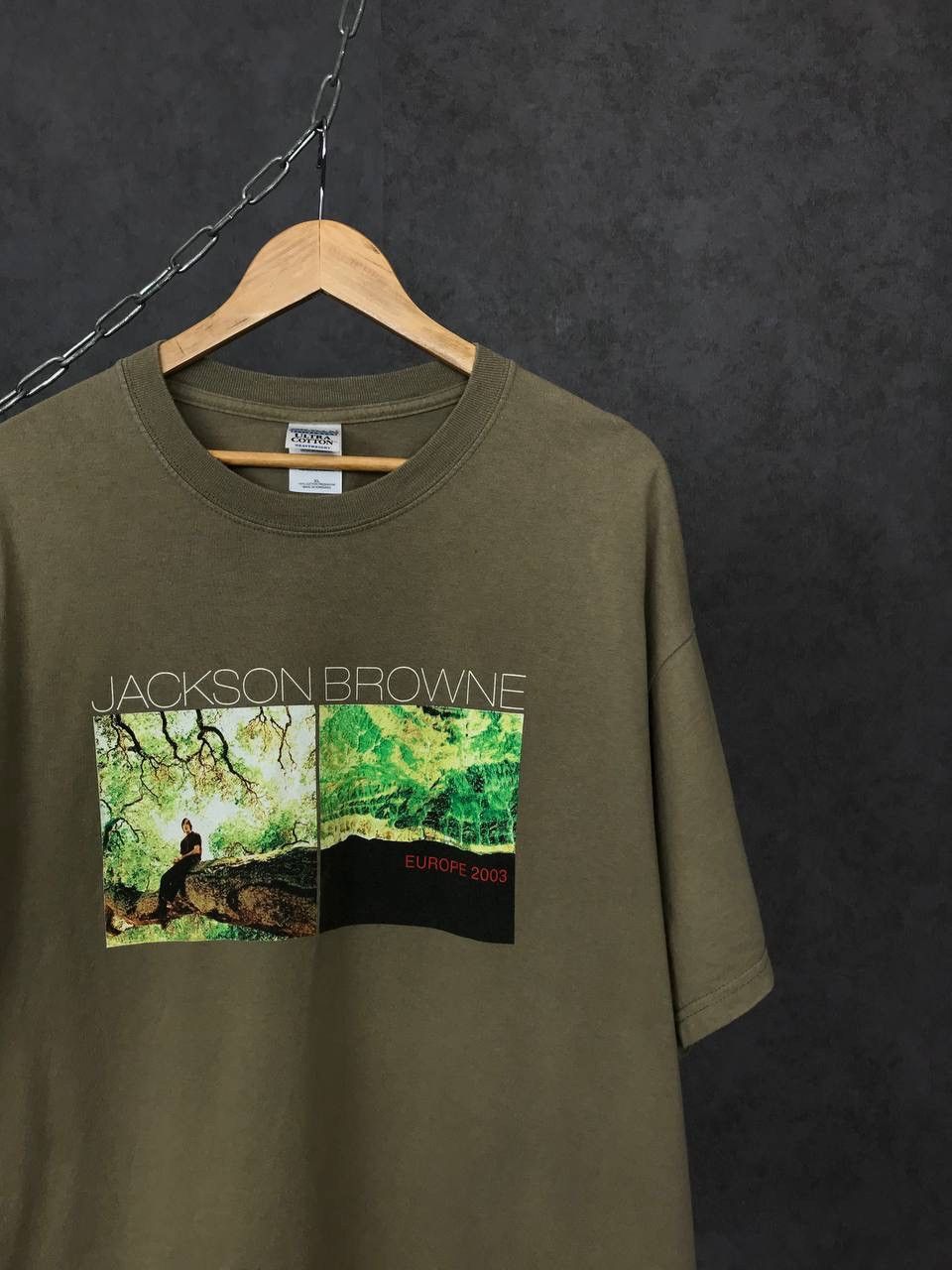 Band Tees Jackson Browne 2003 vintage rock band tour tee Size US XL / EU 56 / 4 - 4 Thumbnail