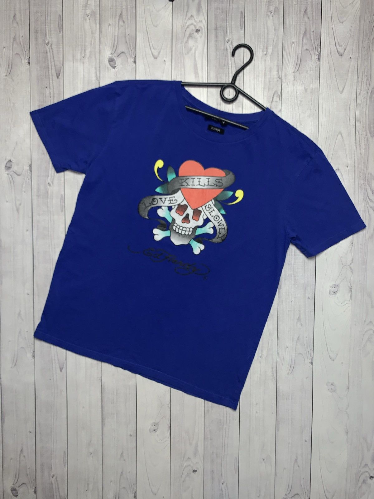 Ed Hardy × Vintage Vintage Ed Hardy tee big logo size L Size US L / EU 52-54 / 3 - 1 Thumbnail