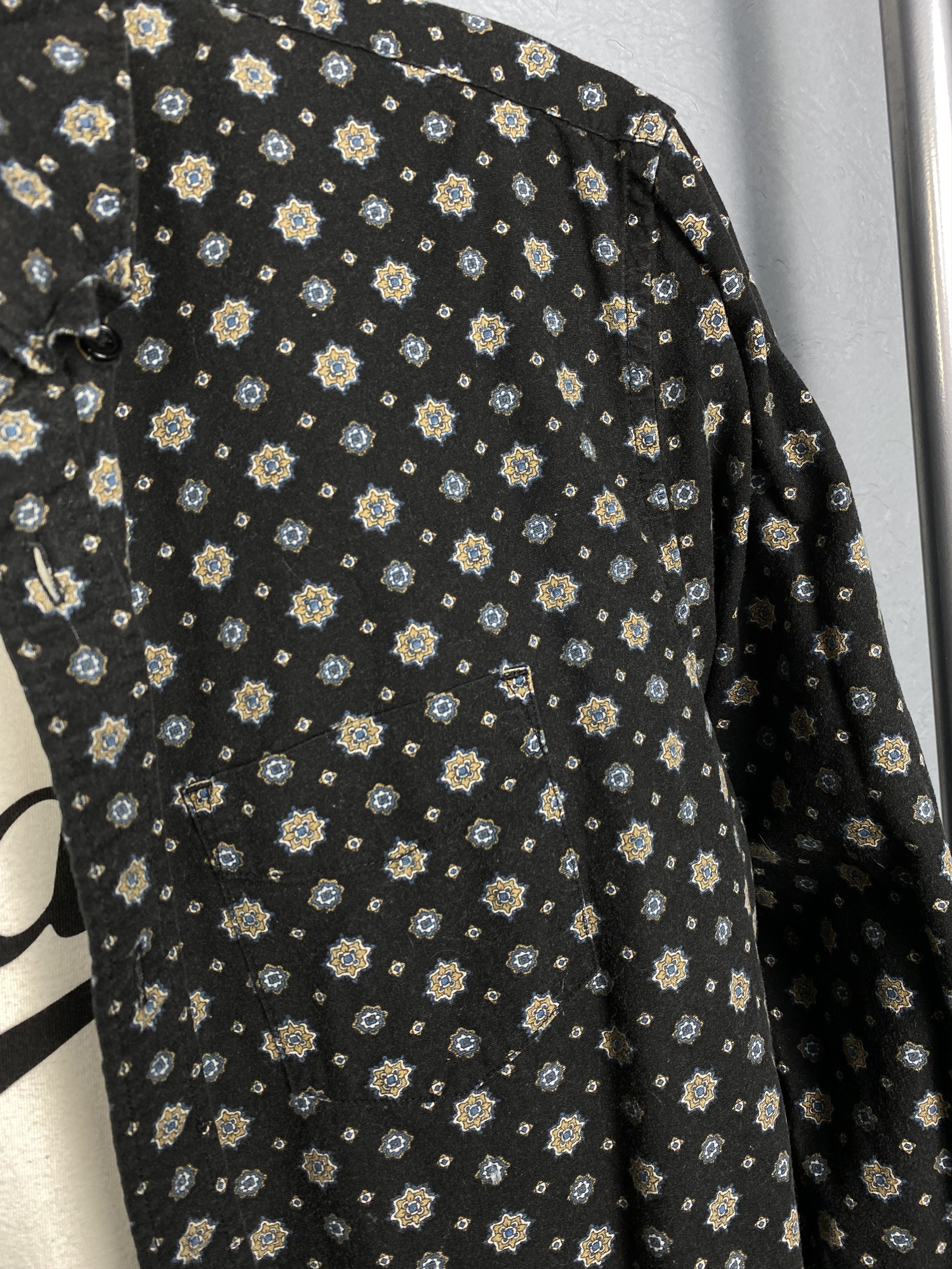 Allsaints Allsaints Mens Printed Long Sleeve Shirt Size US M / EU 48-50 / 2 - 3 Thumbnail