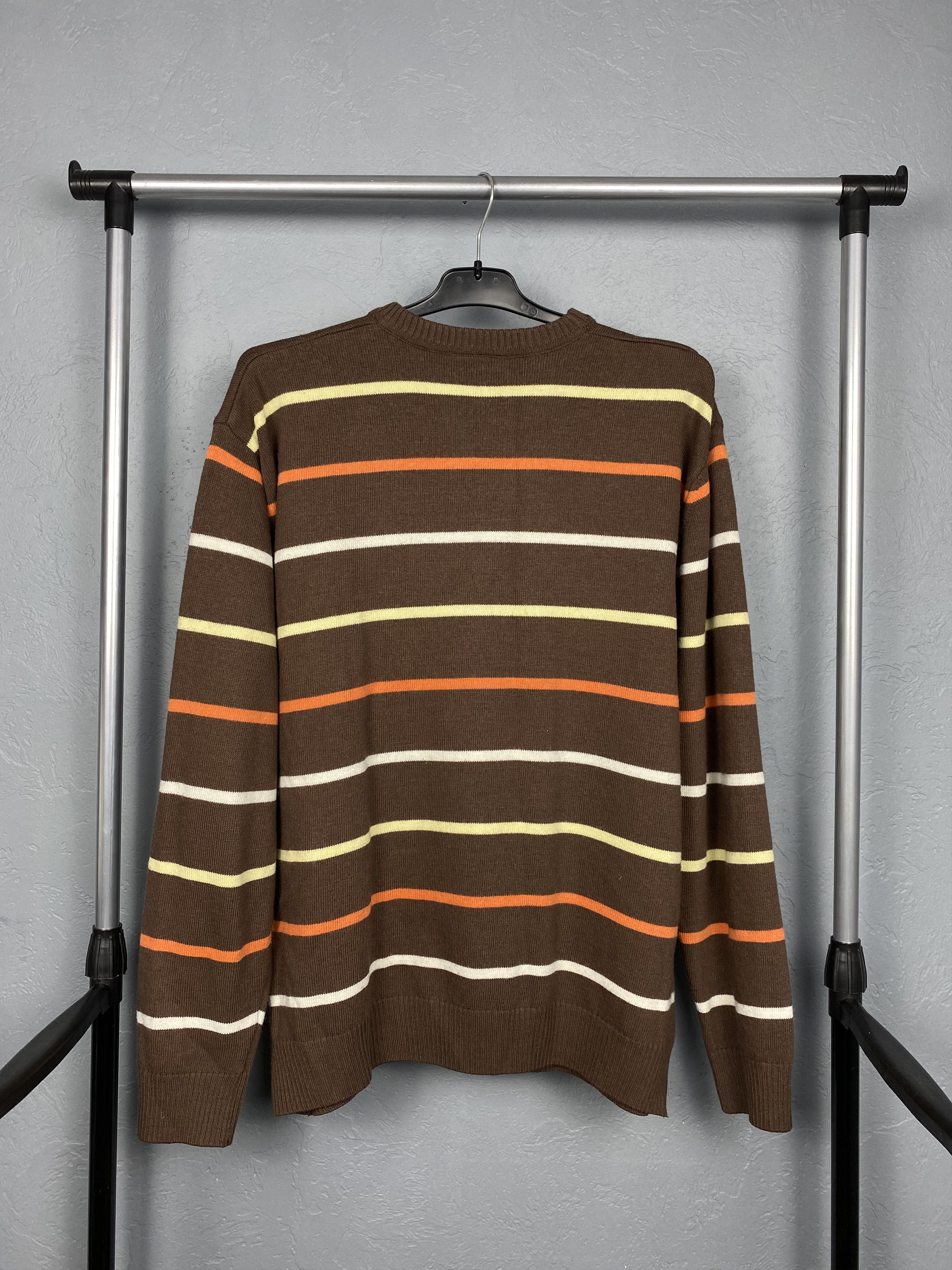 Lacoste Lacoste Vintage Mens Wool Knit Crew Neck Sweater Y2K Size US XL / EU 56 / 4 - 6 Thumbnail