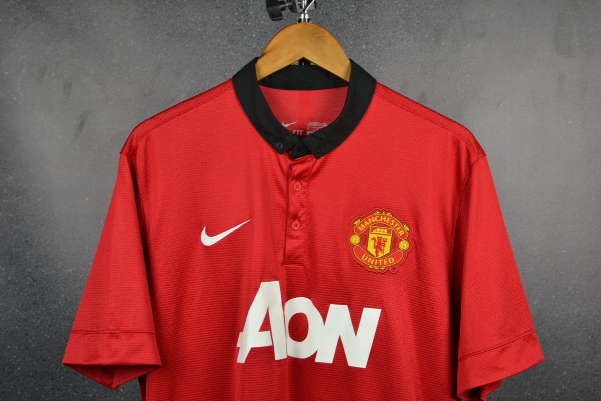 Nike Manchester United 2013 Home Football Shirt Nike Soccer XL Size US XL / EU 56 / 4 - 3 Thumbnail