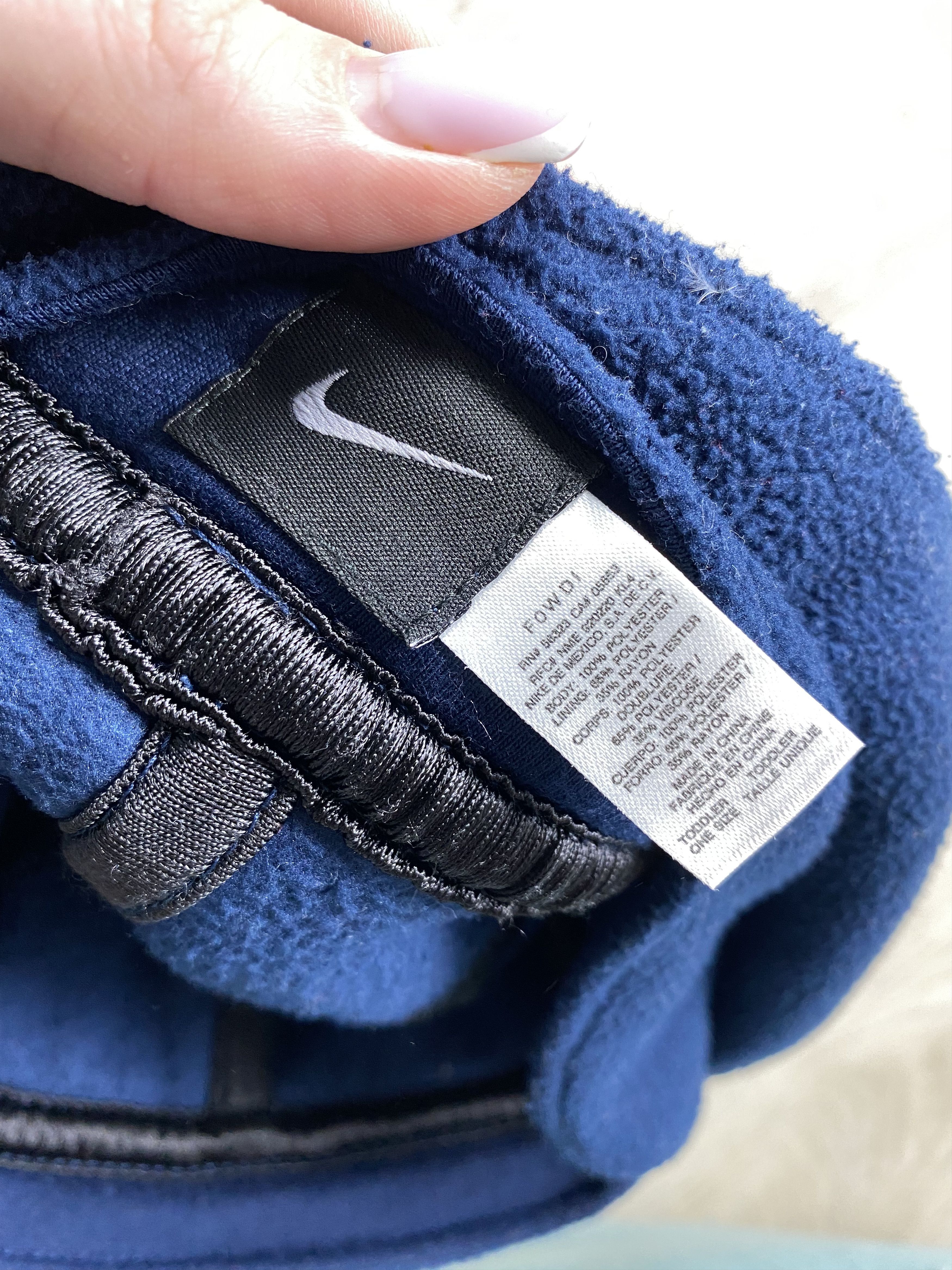 Nike × Vintage Nike Vintage USHANKA Beanie Fleece Hat Y2K Size ONE SIZE - 6 Thumbnail