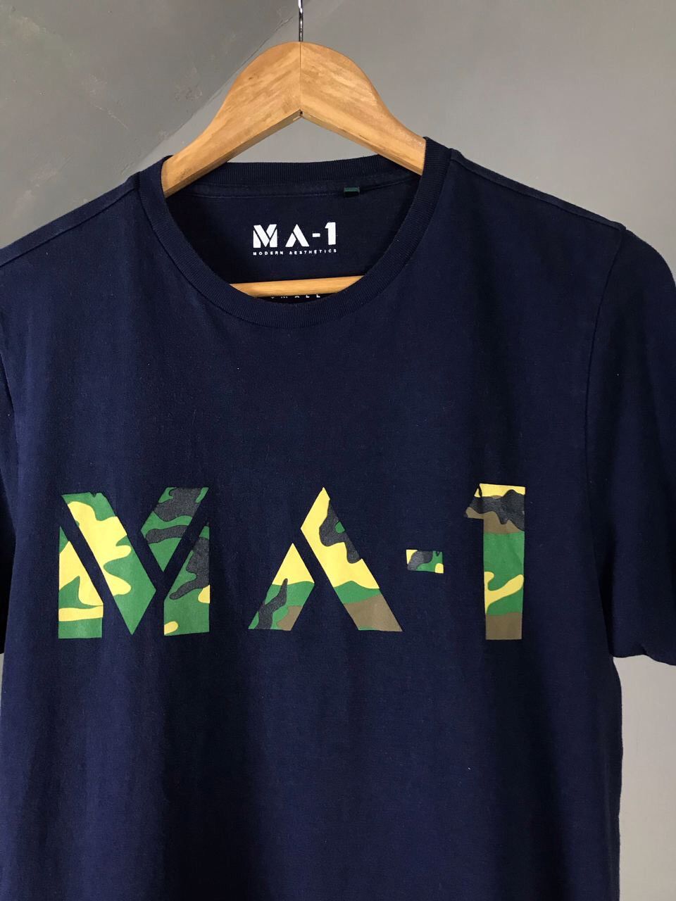 Other MA-1 Modern Aesthetic Navy Blue Streetwear Tee Size US S / EU 44-46 / 1 - 2 Thumbnail