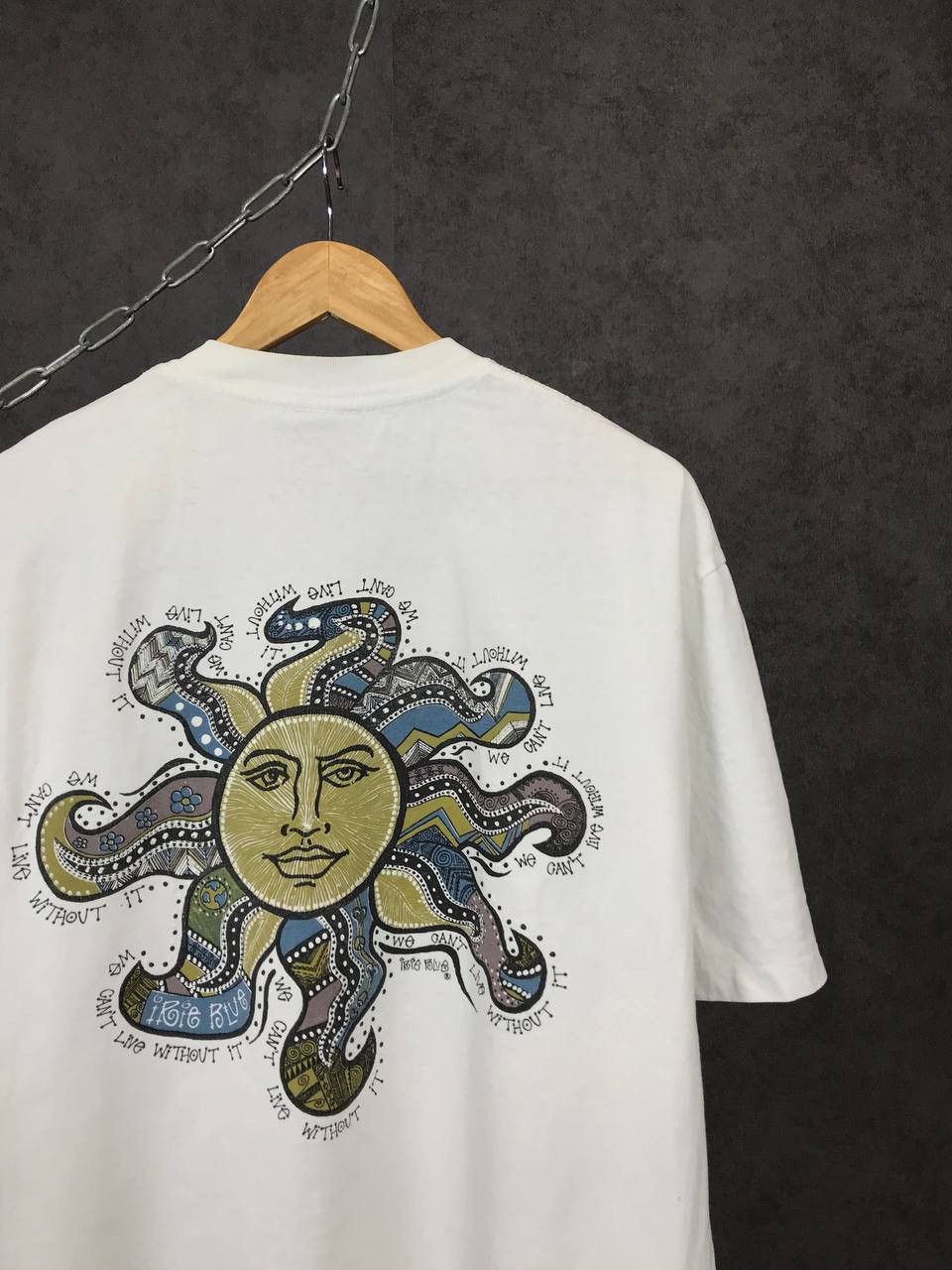 Other Irie Blue Rasta Stussy style vintage overprinted tee Size US XXL / EU 58 / 5 - 5 Thumbnail