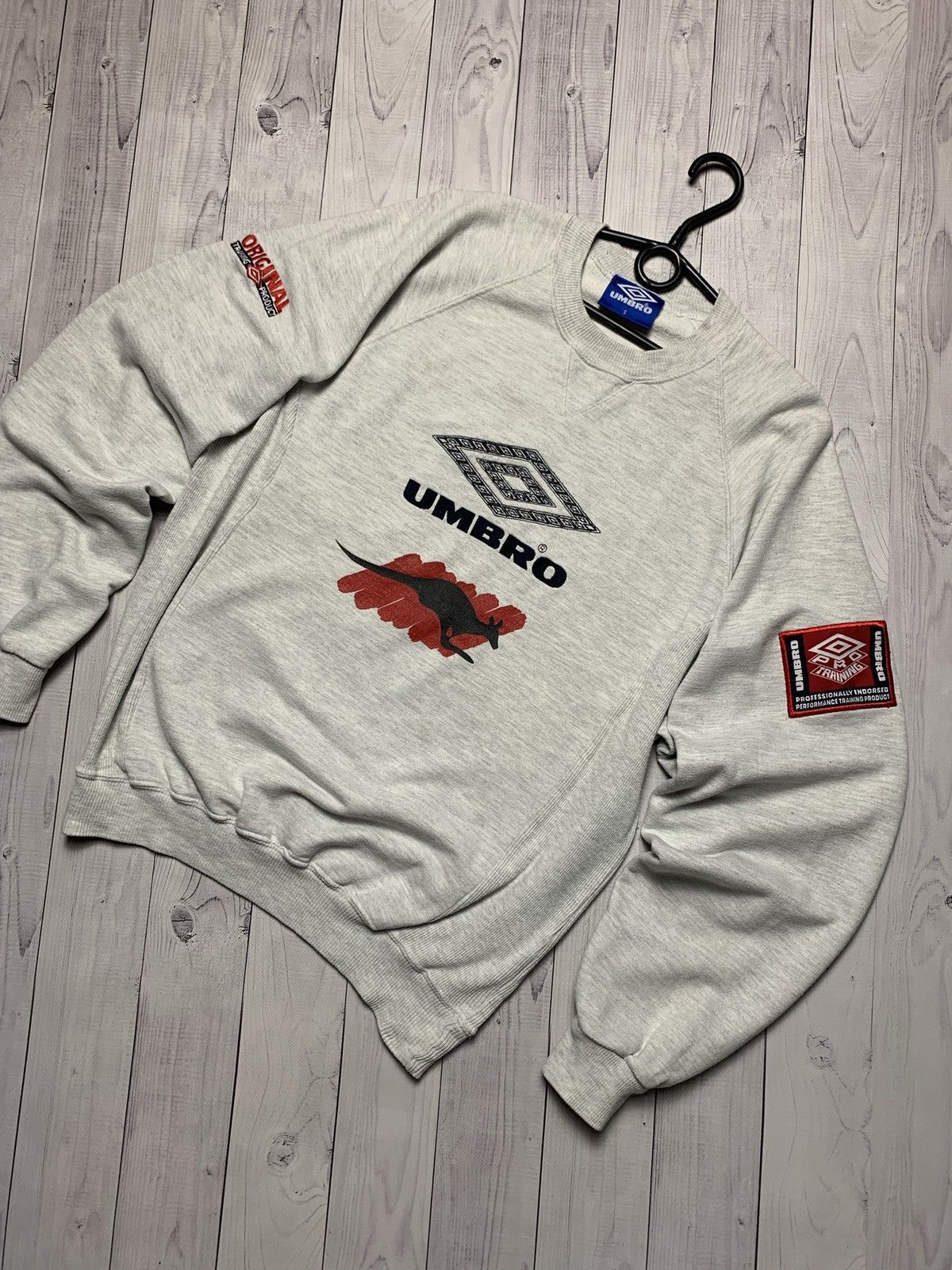 Umbro × Vintage Vintage Umbro Pro Training sweatshirt logo rare kangaroo S Size US S / EU 44-46 / 1 - 2 Thumbnail