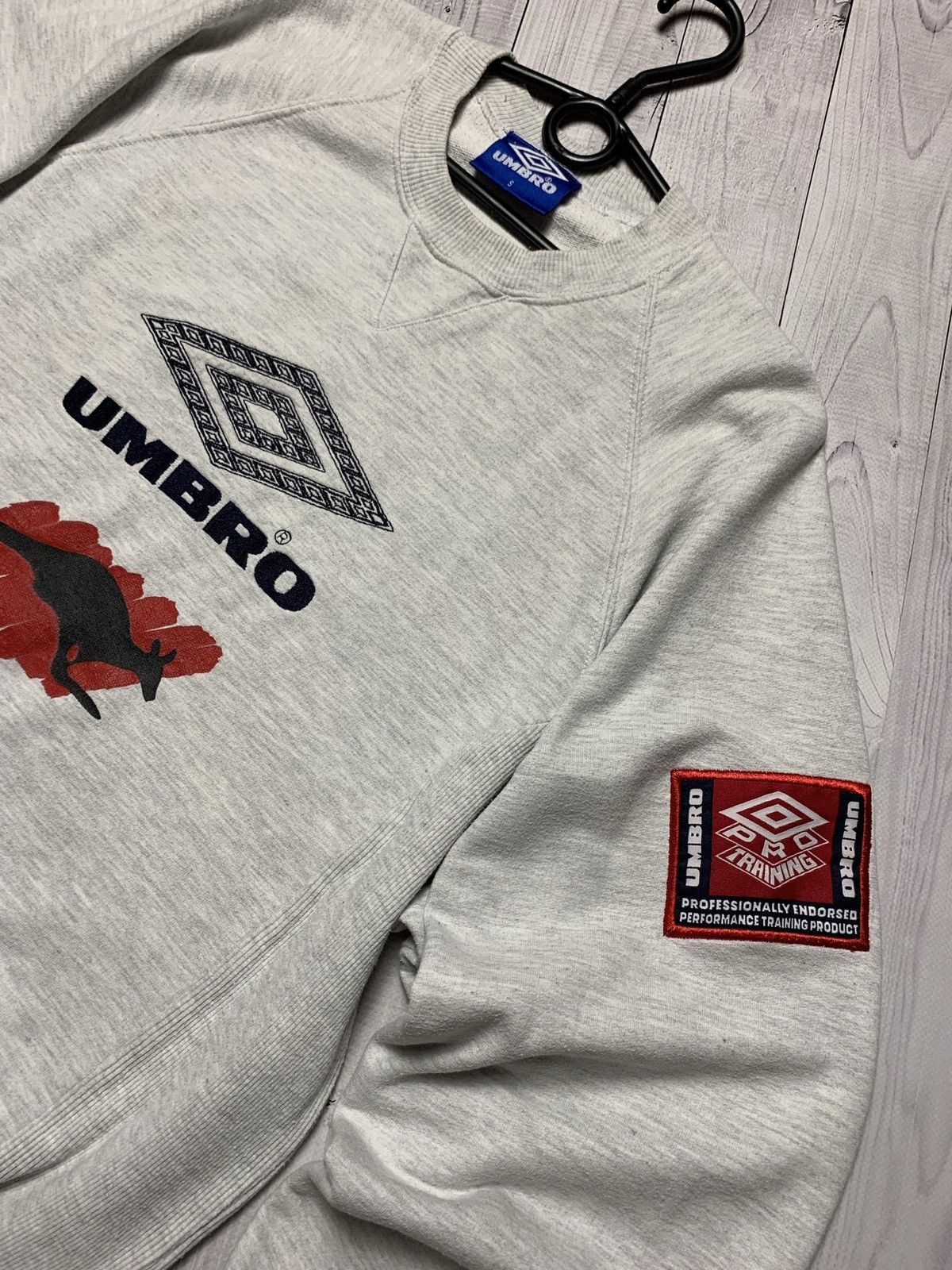 Umbro × Vintage Vintage Umbro Pro Training sweatshirt logo rare kangaroo S Size US S / EU 44-46 / 1 - 3 Thumbnail