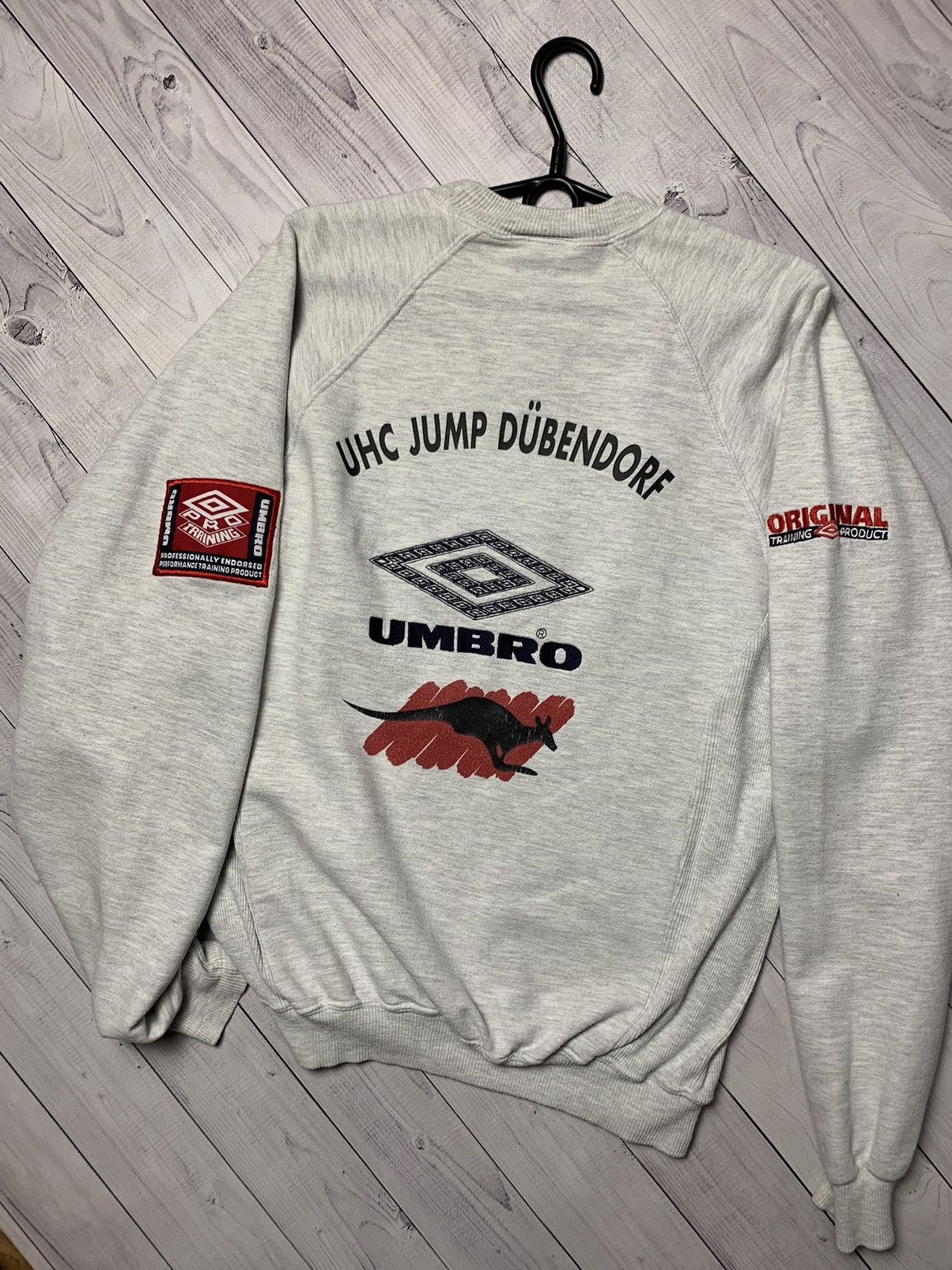 Umbro × Vintage Vintage Umbro Pro Training sweatshirt logo rare kangaroo S Size US S / EU 44-46 / 1 - 7 Thumbnail