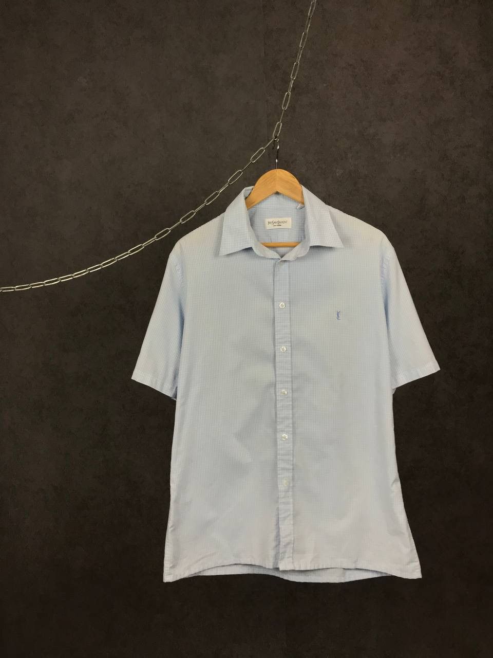 Yves Saint Laurent YSL Yves Saint Laurent luxury streetwear vintage shirt Size US L / EU 52-54 / 3 - 1 Thumbnail