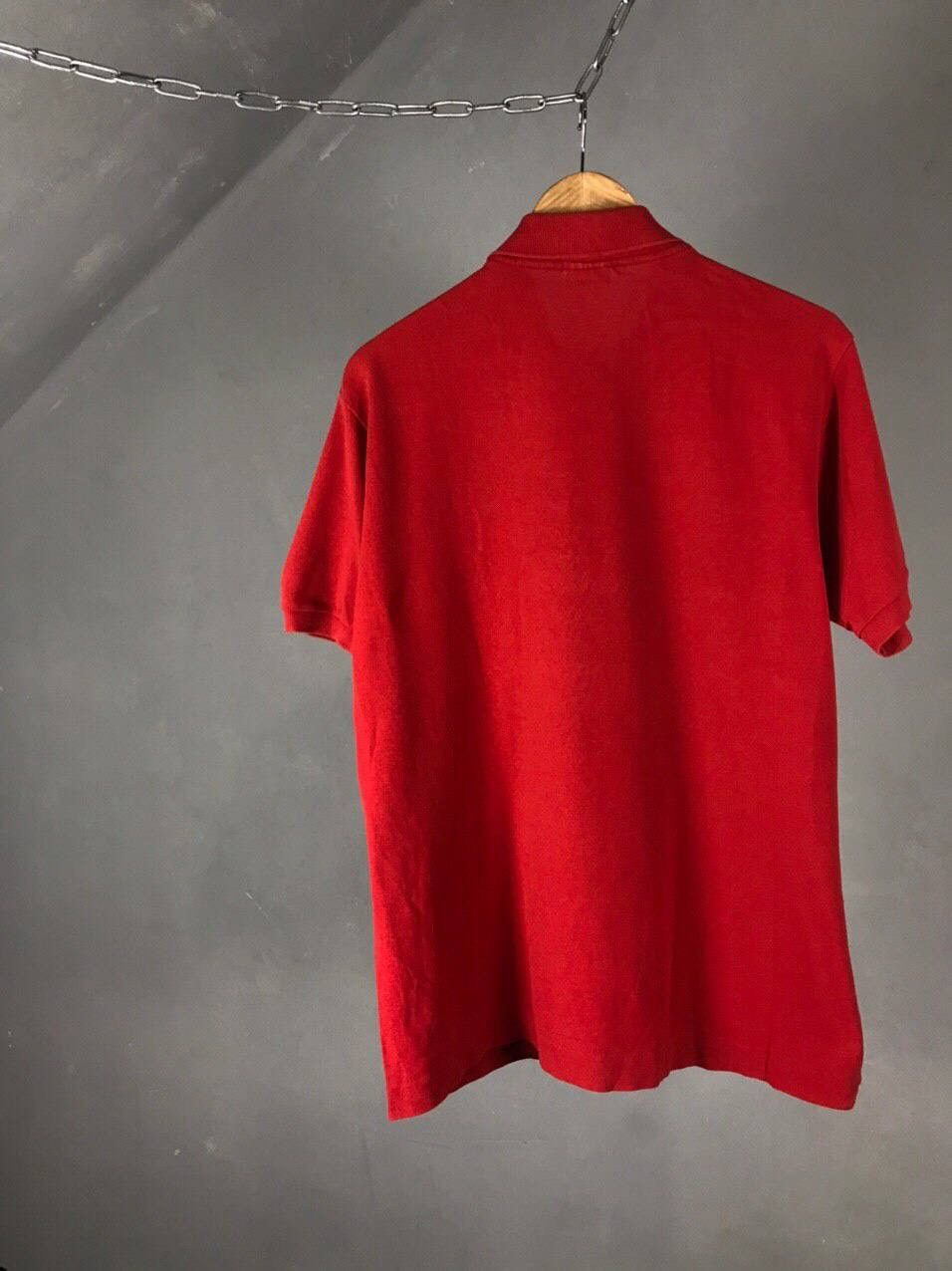 Lacoste × Vintage Lacoste luxury vintage red polo tee Size US L / EU 52-54 / 3 - 8 Thumbnail