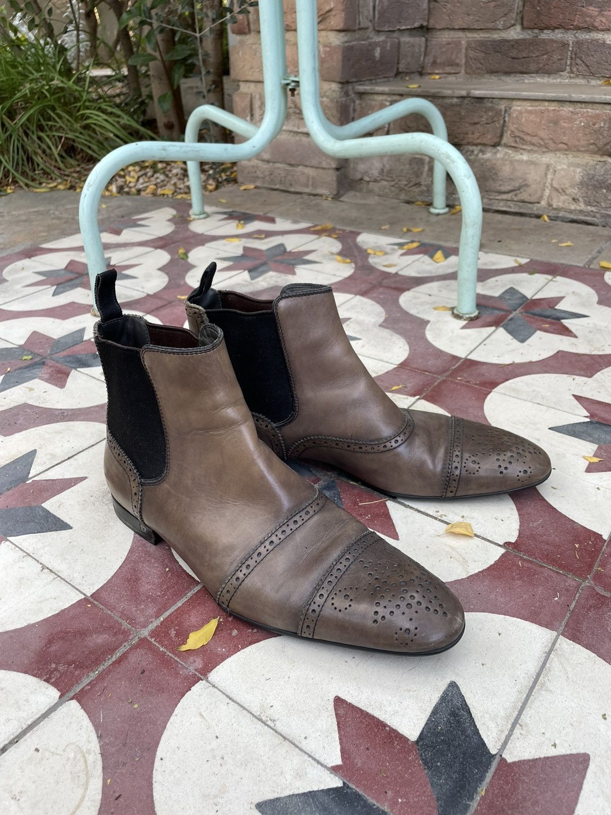 Louis Vuitton Louis Vuitton Leather Ankle Boots Size US 7.5 / EU 40-41 - 1 Thumbnail