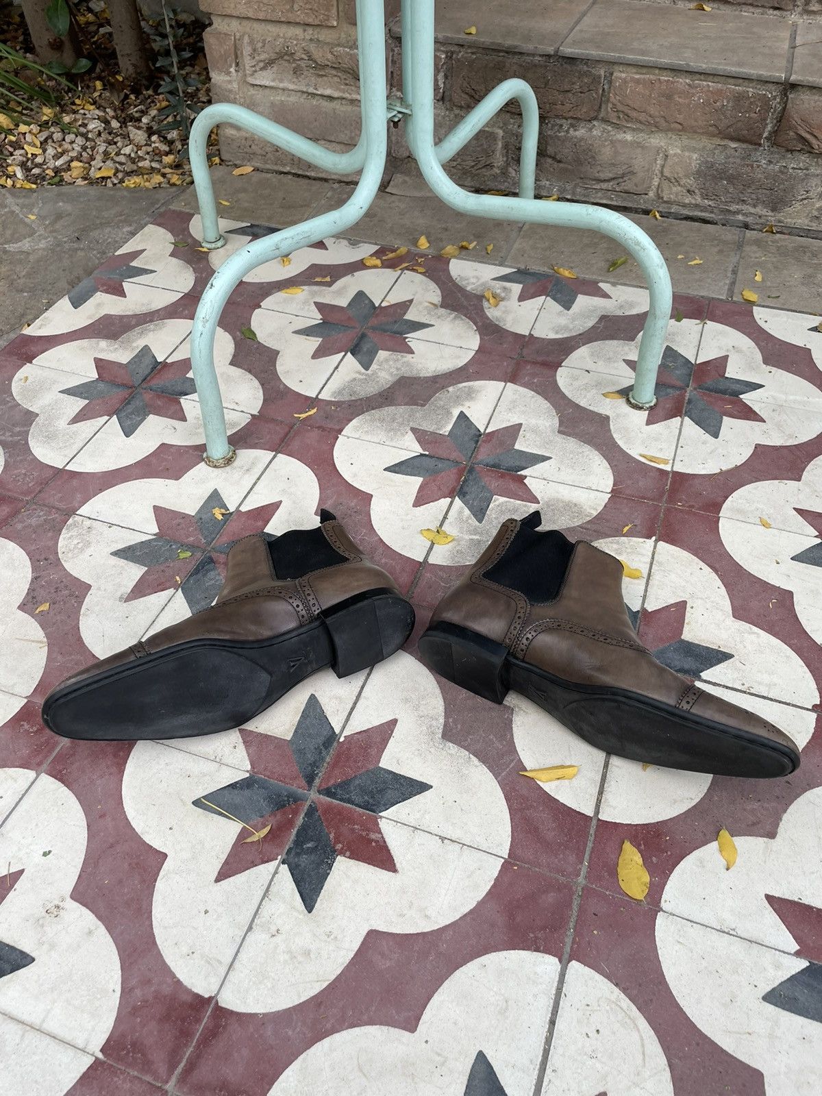 Louis Vuitton Louis Vuitton Leather Ankle Boots Size US 7.5 / EU 40-41 - 10 Thumbnail