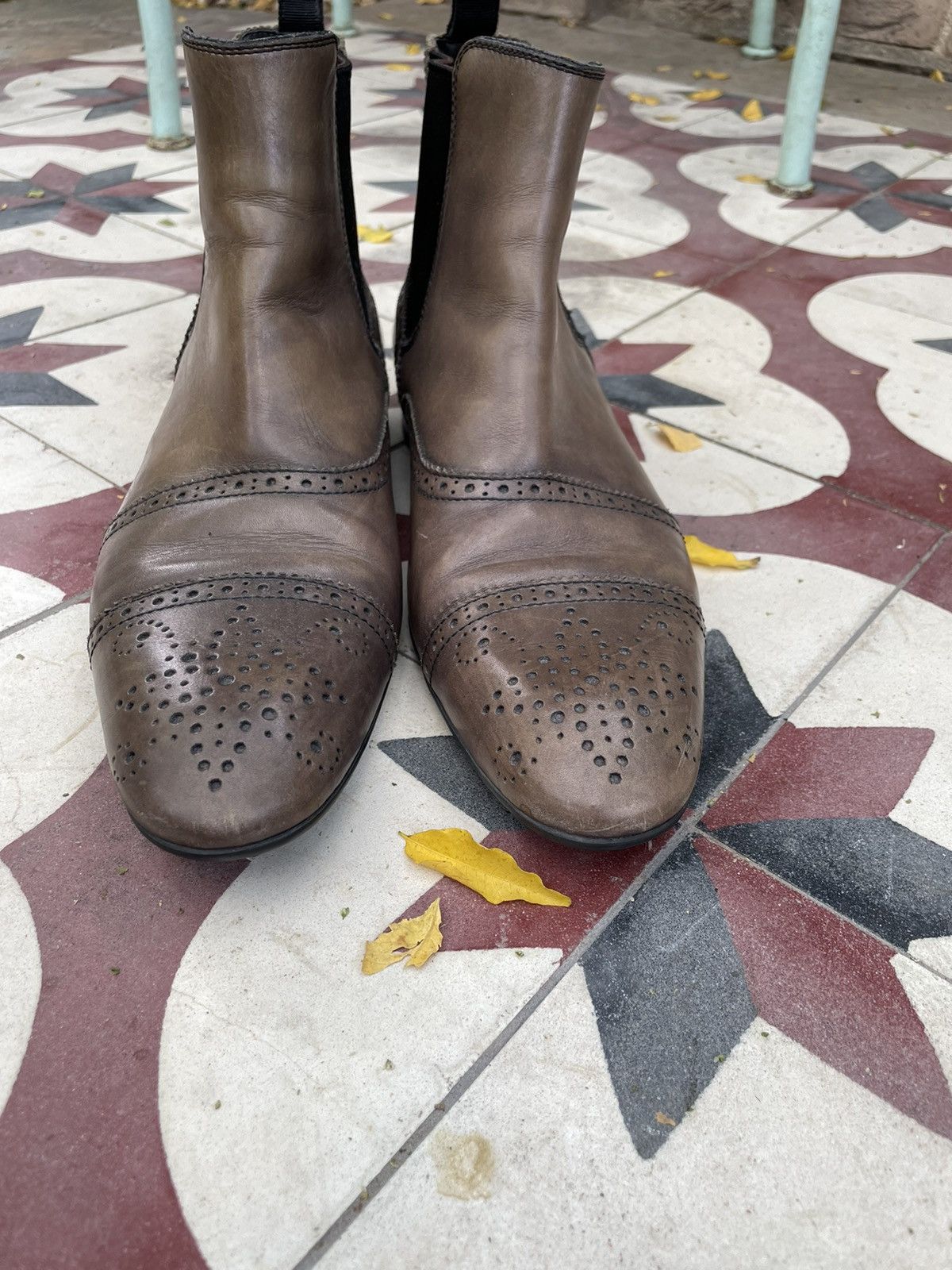 Louis Vuitton Louis Vuitton Leather Ankle Boots Size US 7.5 / EU 40-41 - 3 Thumbnail