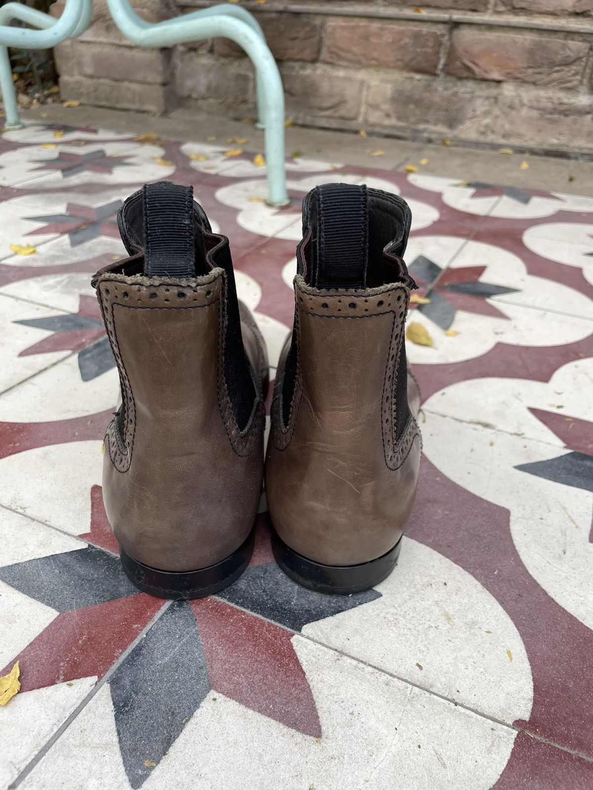 Louis Vuitton Louis Vuitton Leather Ankle Boots Size US 7.5 / EU 40-41 - 4 Thumbnail