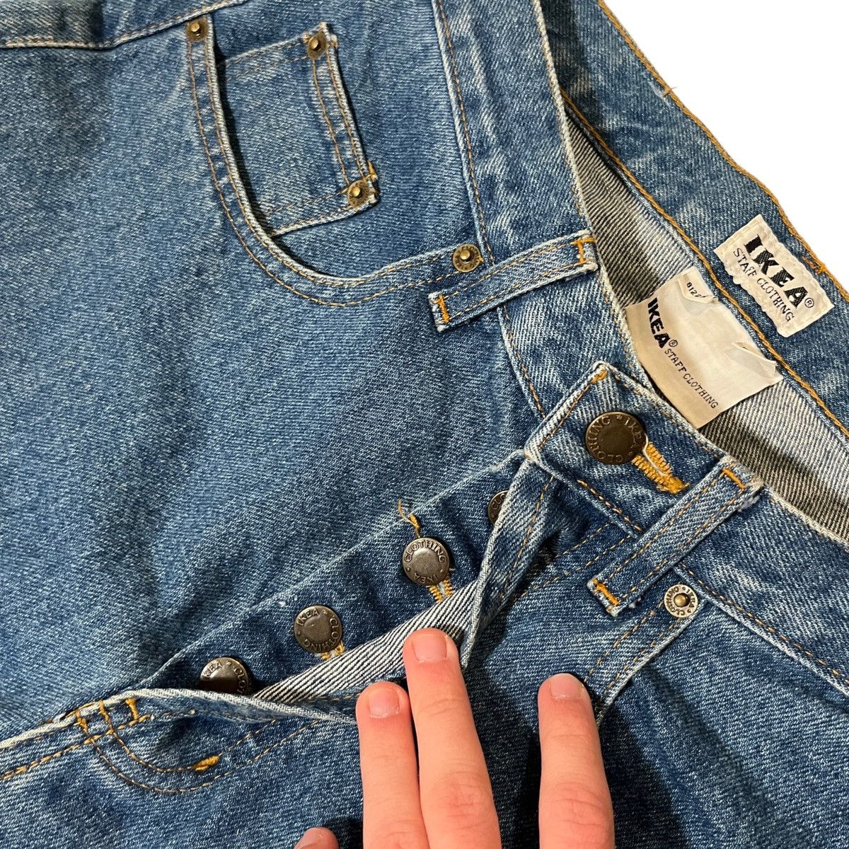 Ikea × Vintage Vintage IKEA Staff Clothing Jeans | Grailed