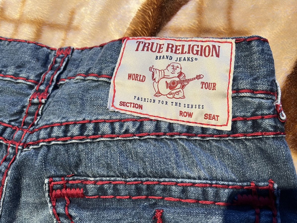 True Religion true religion ricky red stitch Size US 31 - 6 Thumbnail