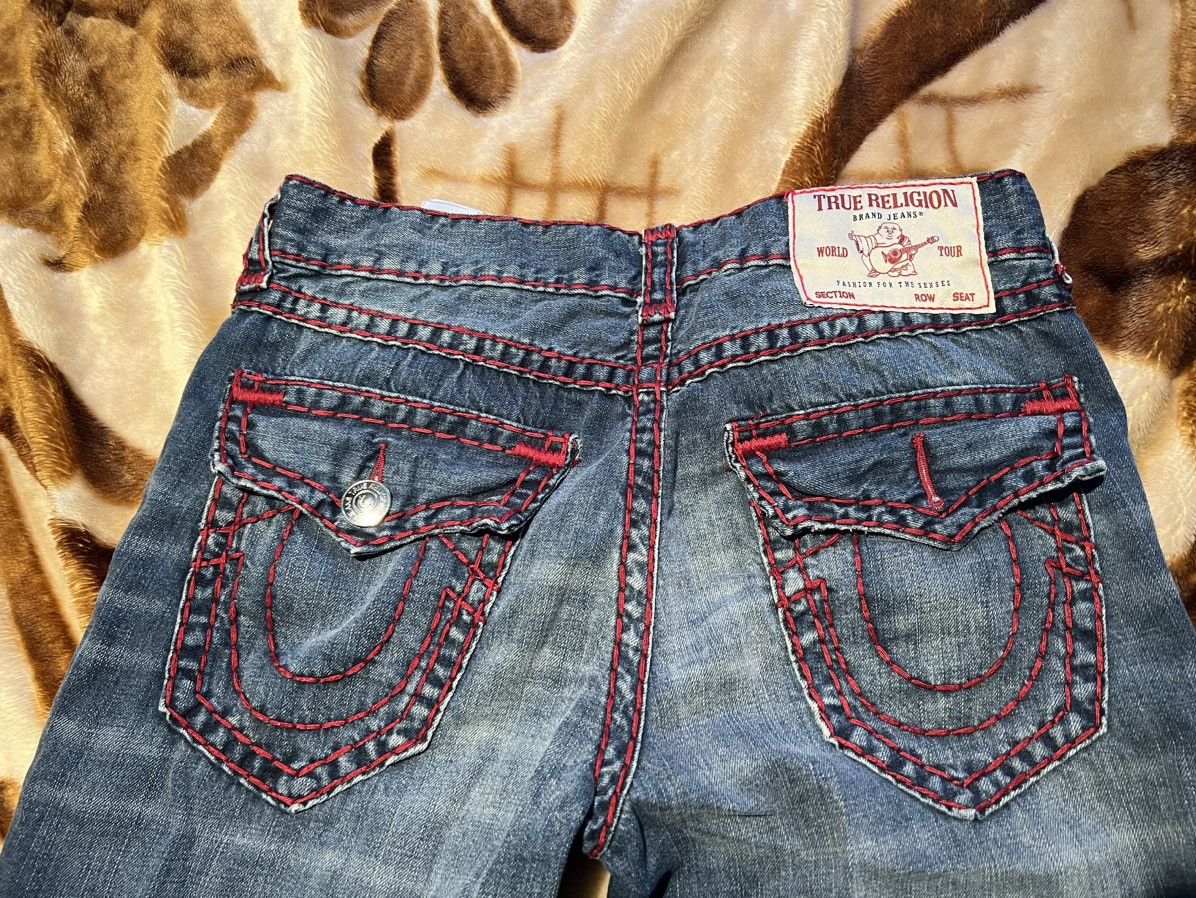 True Religion true religion ricky red stitch Size US 31 - 5 Thumbnail