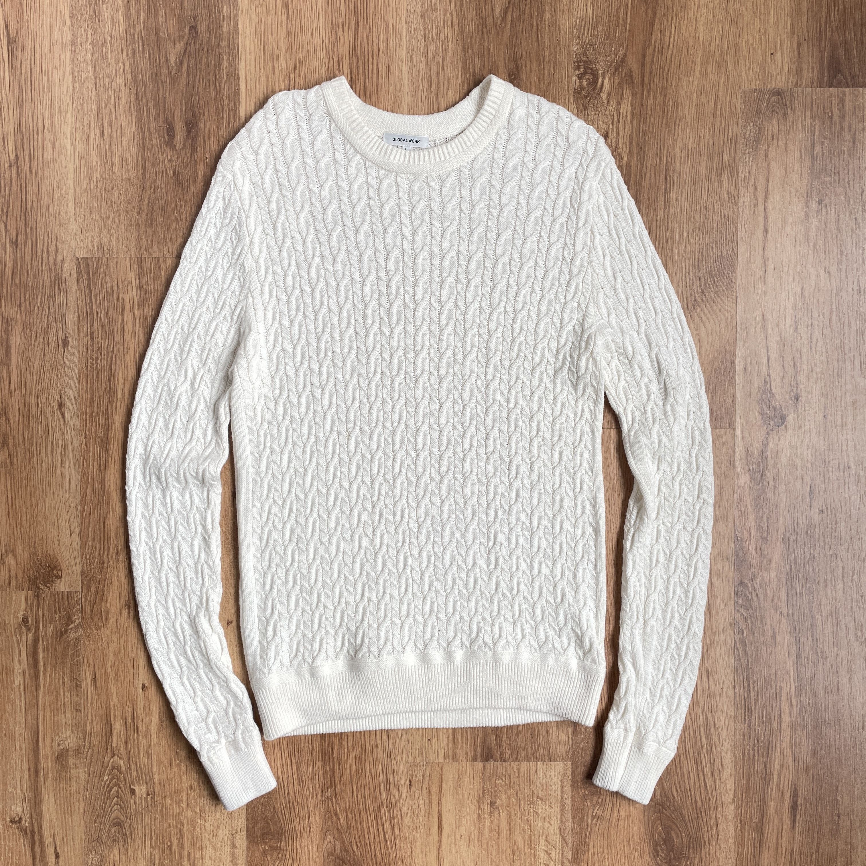 Global Work Global Work Made in Japan Cable Knit Sweater Size L Size US L / EU 52-54 / 3 - 1 Thumbnail