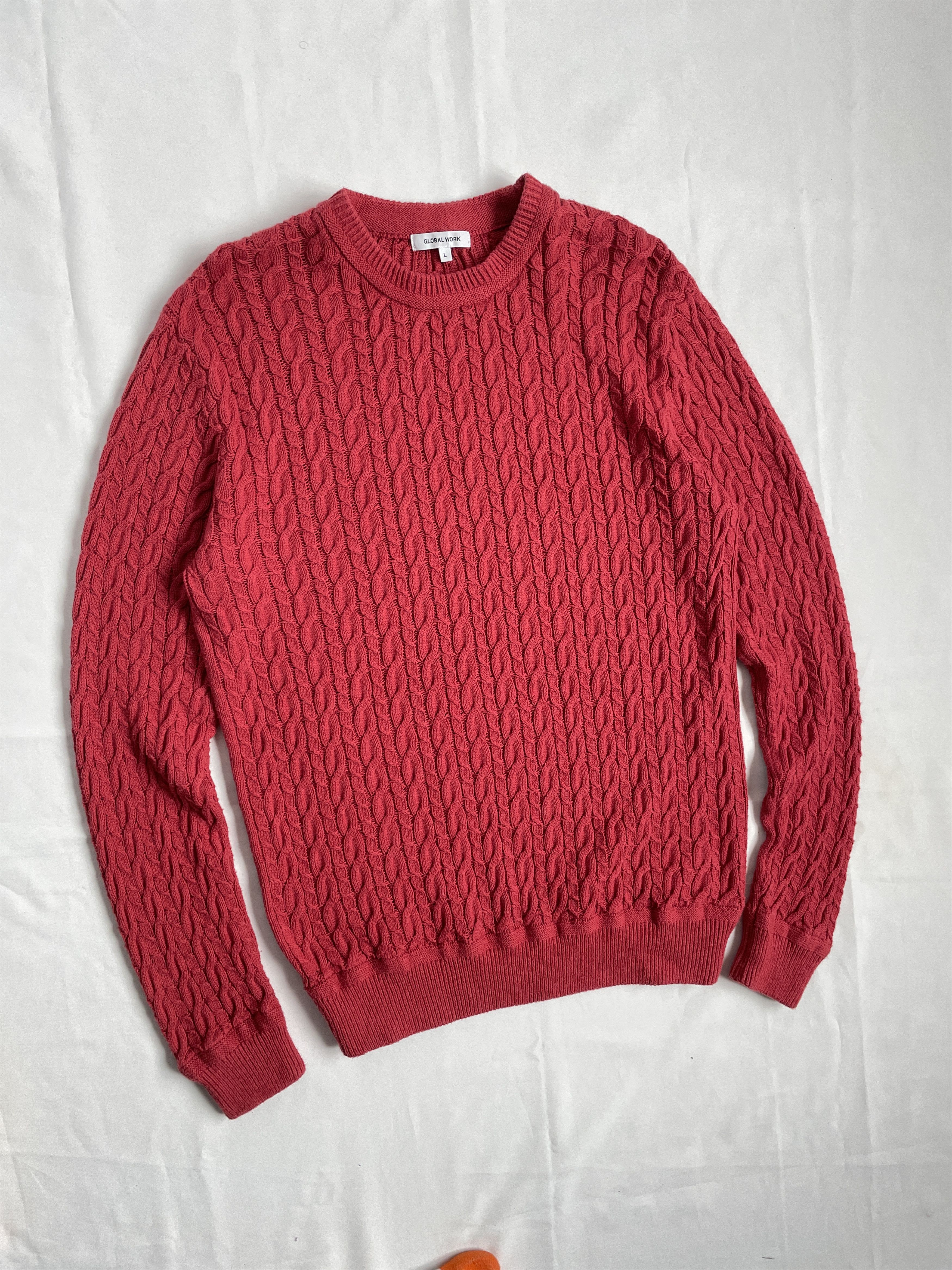 Global Work Global Work Made in Japan Cable Knit Sweater Size L Size US L / EU 52-54 / 3 - 3 Thumbnail