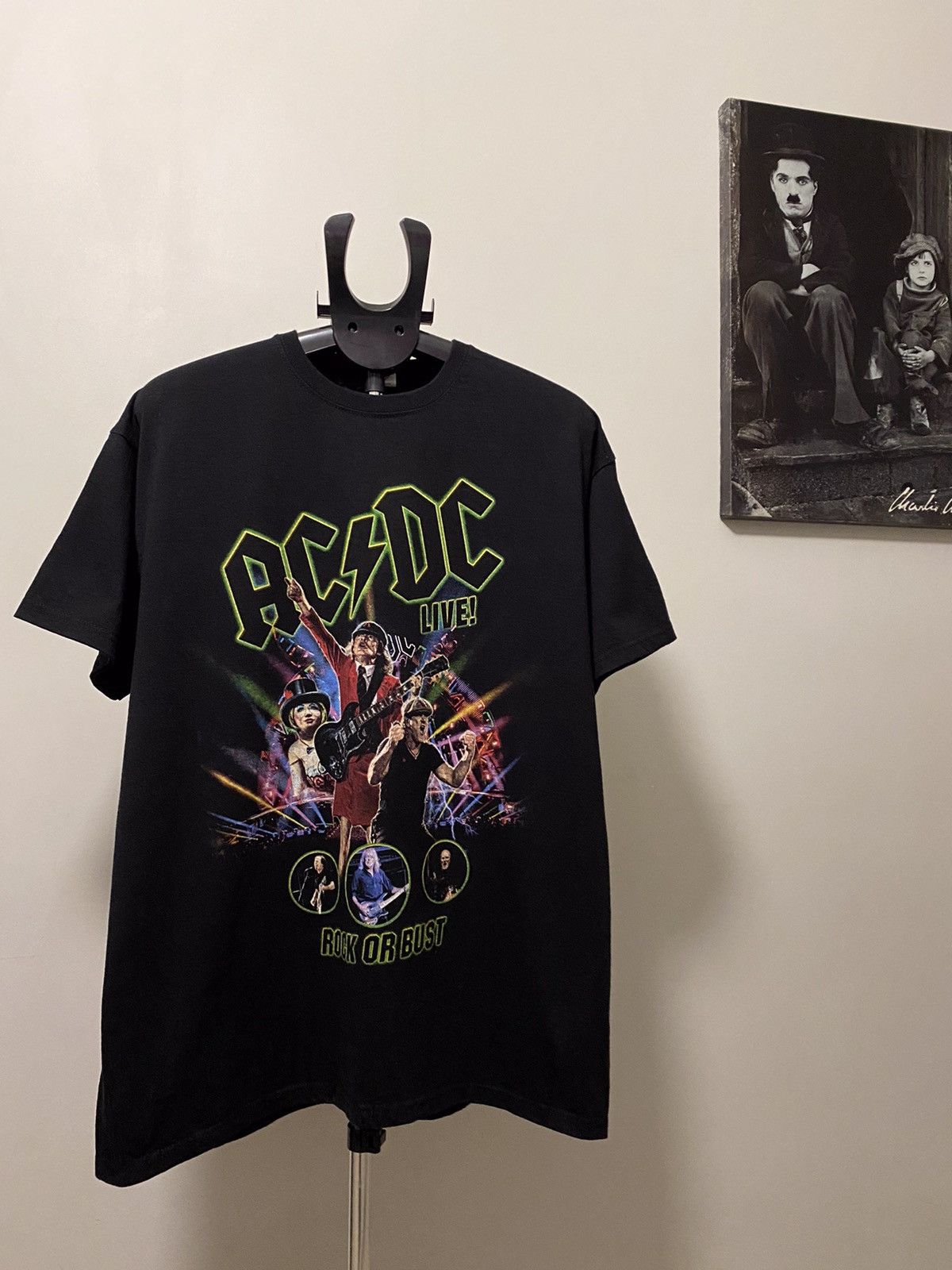 Vintage AC/DC Vintage Tour T shirt Full Print | Grailed