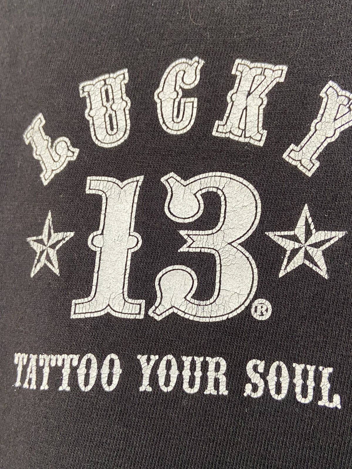 Vintage Lucky 13 Tee x Vintage Shirt Size US XL / EU 56 / 4 - 12 Thumbnail