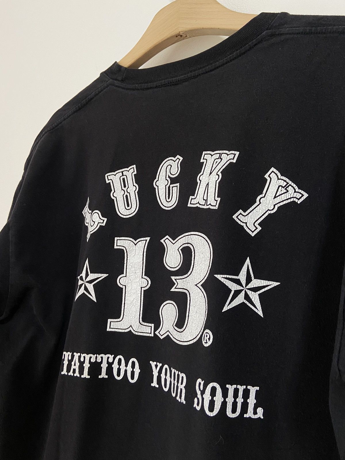 Vintage Lucky 13 Tee x Vintage Shirt Size US XL / EU 56 / 4 - 5 Thumbnail