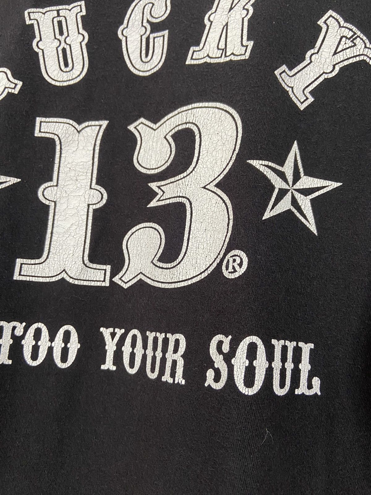 Vintage Lucky 13 Tee x Vintage Shirt Size US XL / EU 56 / 4 - 7 Thumbnail