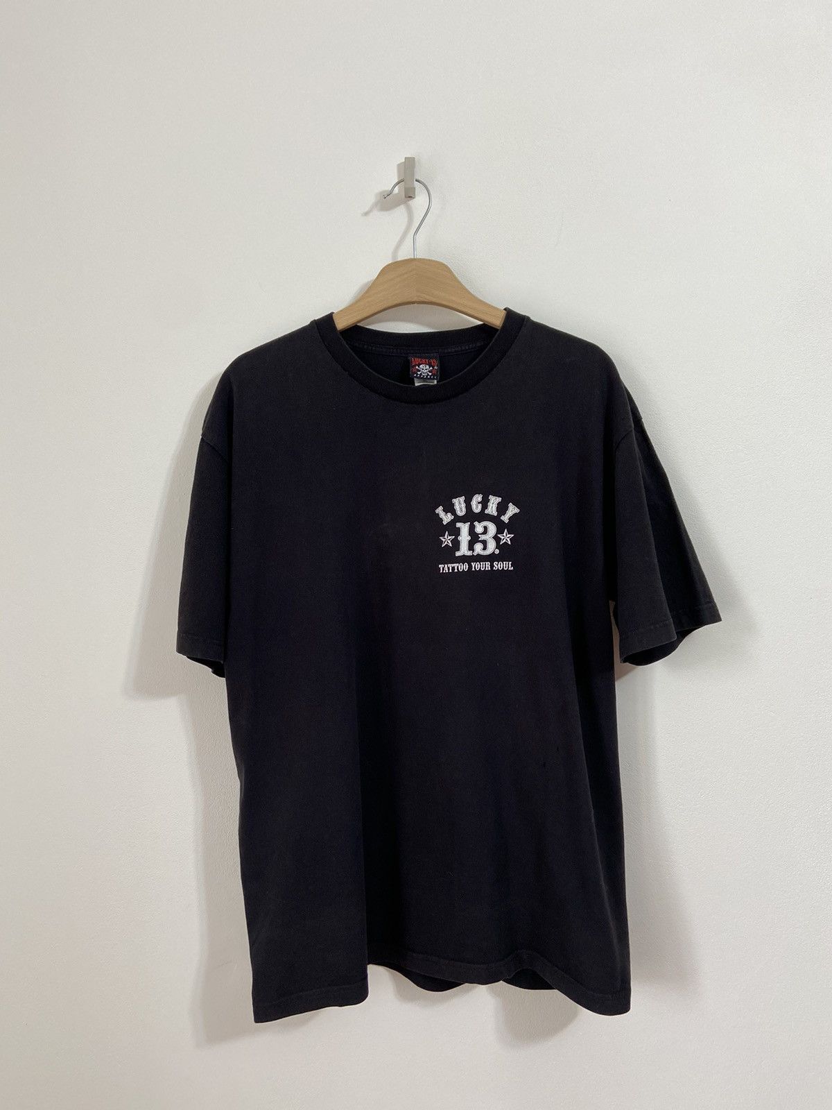 Vintage Lucky 13 Tee x Vintage Shirt Size US XL / EU 56 / 4 - 9 Thumbnail