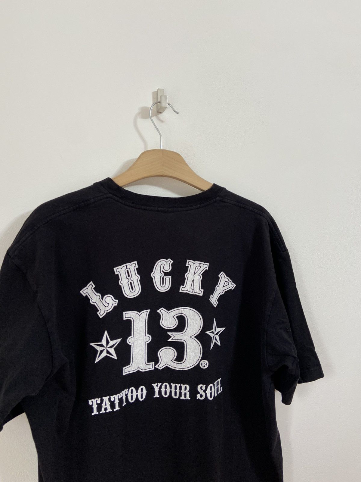 Vintage Lucky 13 Tee x Vintage Shirt Size US XL / EU 56 / 4 - 2 Thumbnail