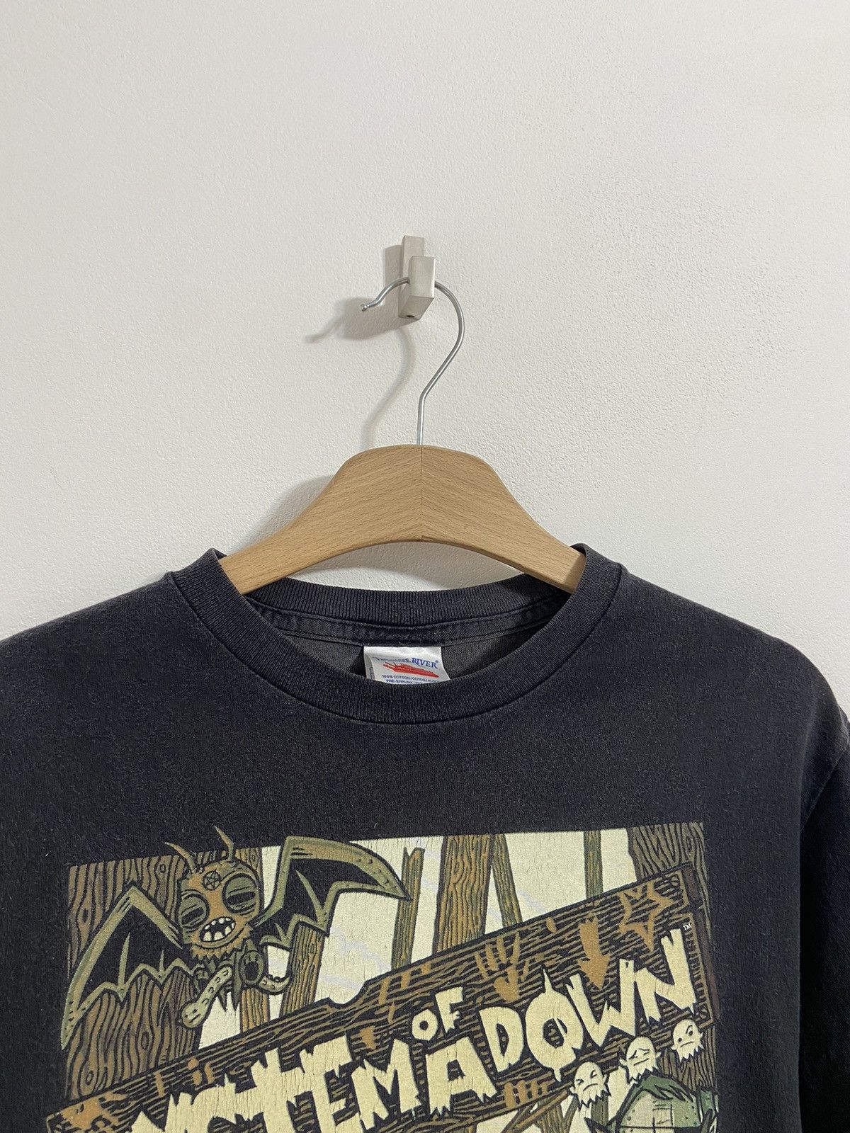 Band Tees Vintage System Of A Down Tee shirt Black Colour Size US M / EU 48-50 / 2 - 2 Thumbnail