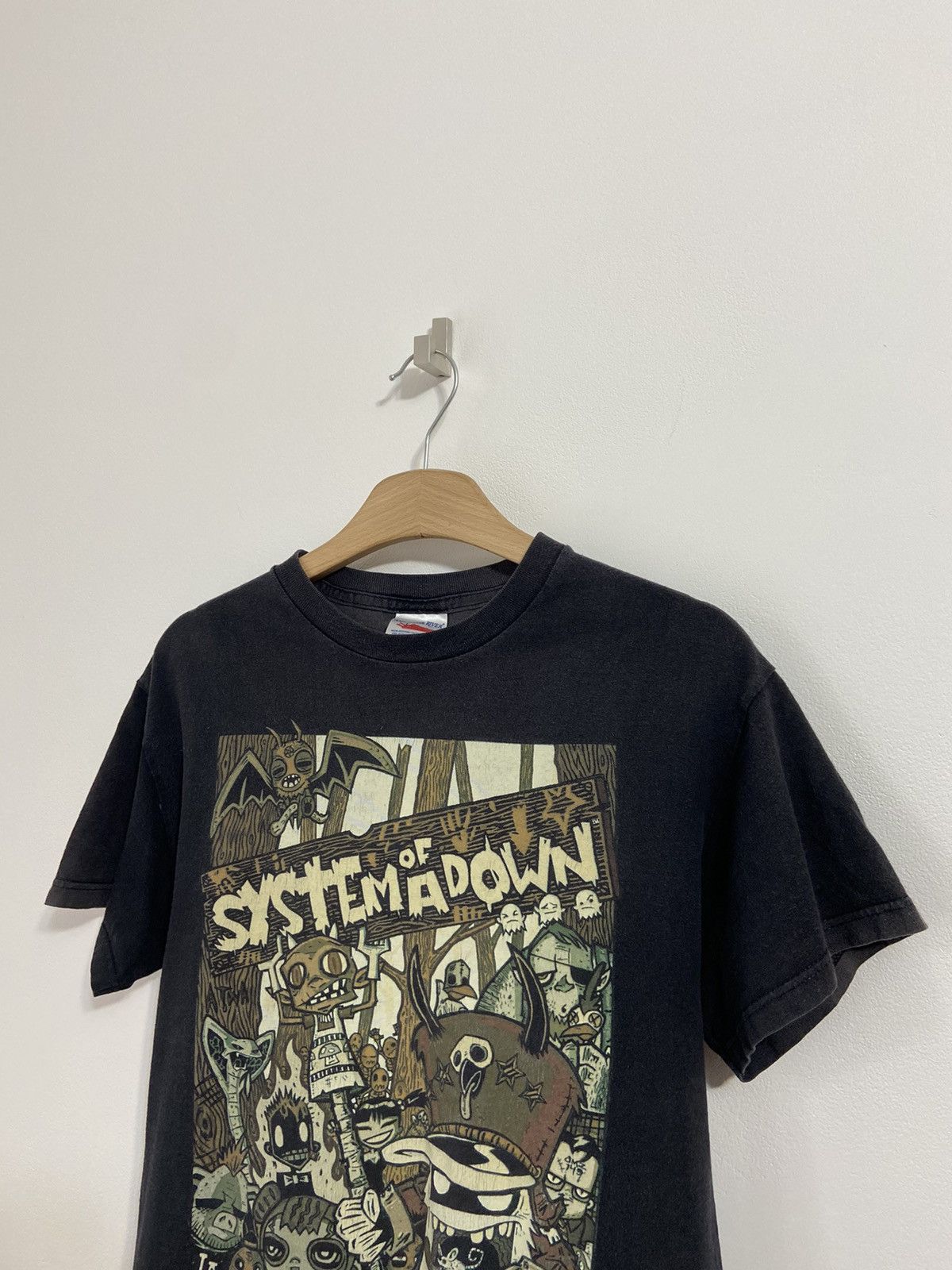 Band Tees Vintage System Of A Down Tee shirt Black Colour Size US M / EU 48-50 / 2 - 3 Thumbnail