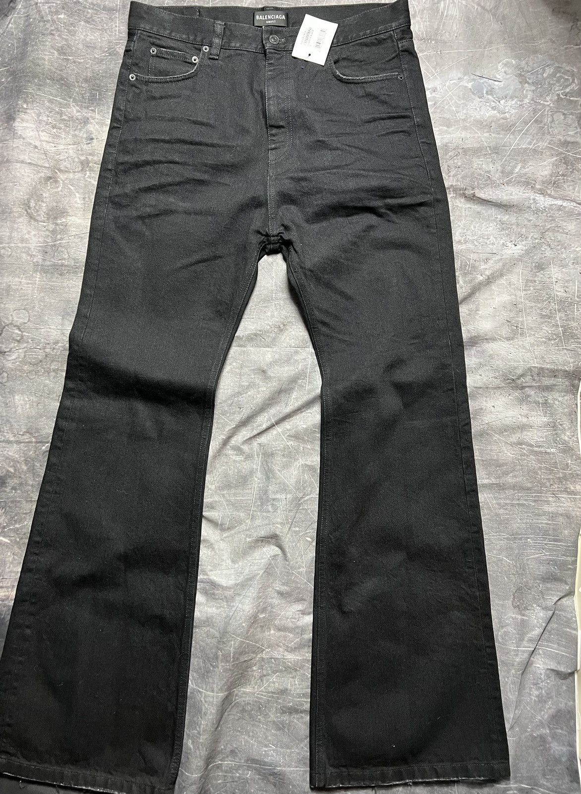Balenciaga Balenciaga FW22 Lost Tape Flares Jeans | Grailed