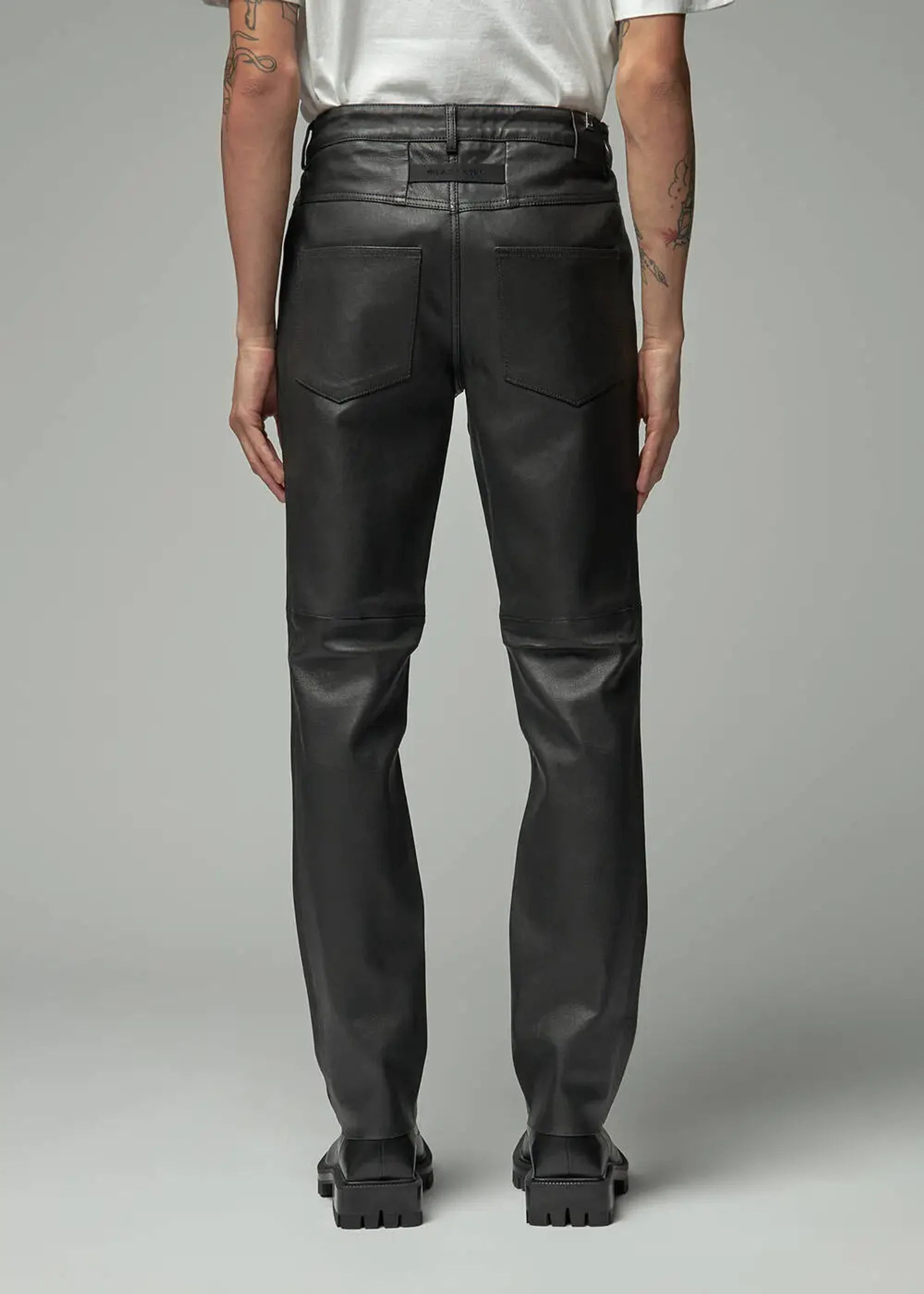 Alyx nwt ALYX Lamb Leather Pants with Buckle Keychain Size US 30 / EU 46 - 2 Thumbnail