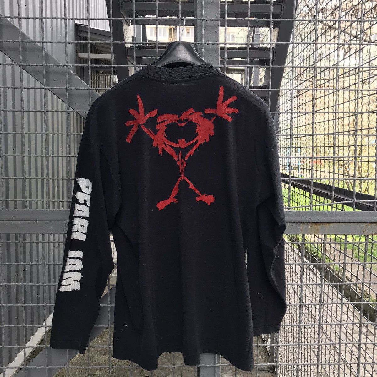Band Tees vintage 90’s Pearl Jam long sleeve shirt Size US XL / EU 56 / 4 - 2 Thumbnail