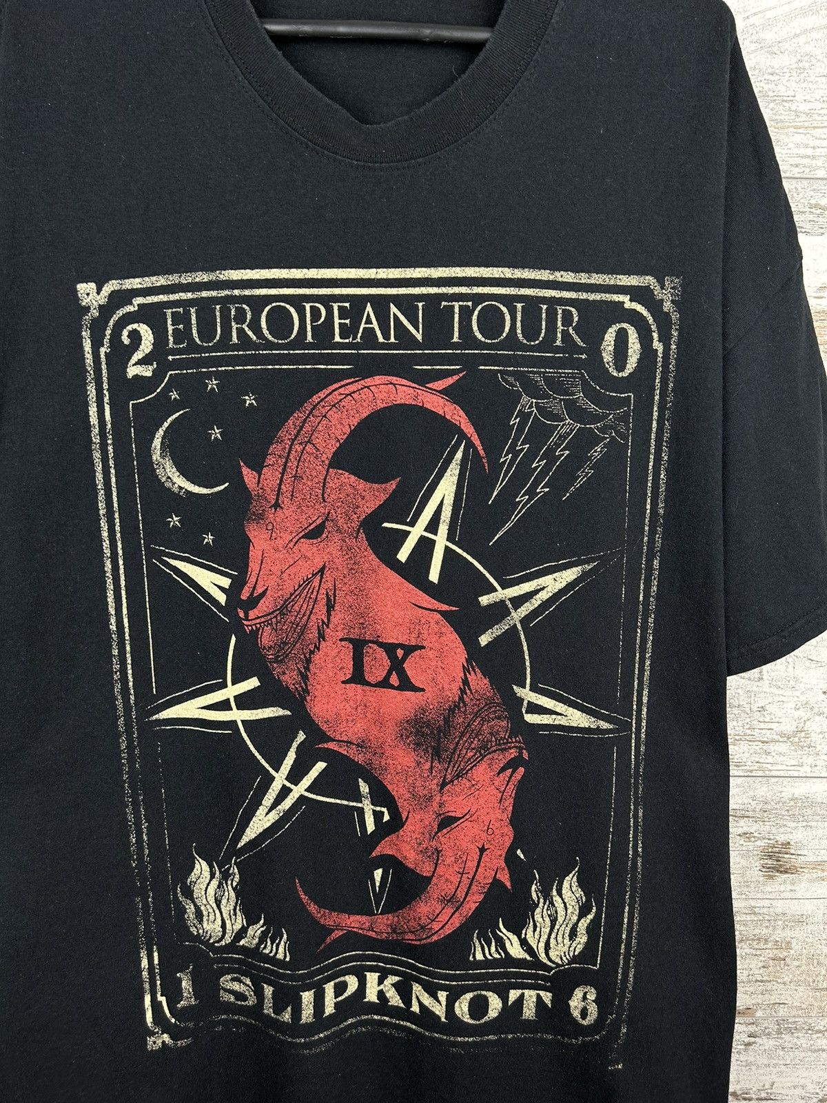 Slipknot Mens Vintage Slipknot T Shirt rock band tee European Tour Size US L / EU 52-54 / 3 - 3 Thumbnail
