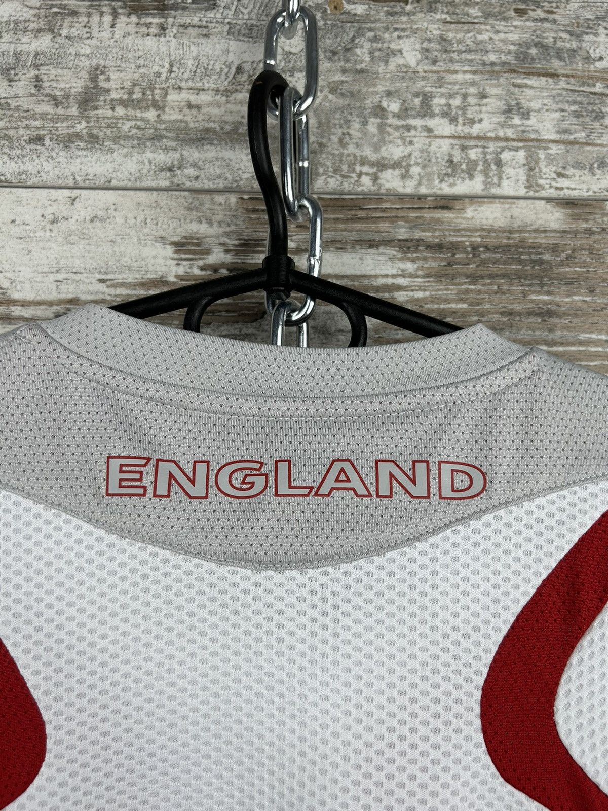Umbro Mens Vintage Umbro England Home National Team T Shirt jersey Size US XL / EU 56 / 4 - 12 Thumbnail