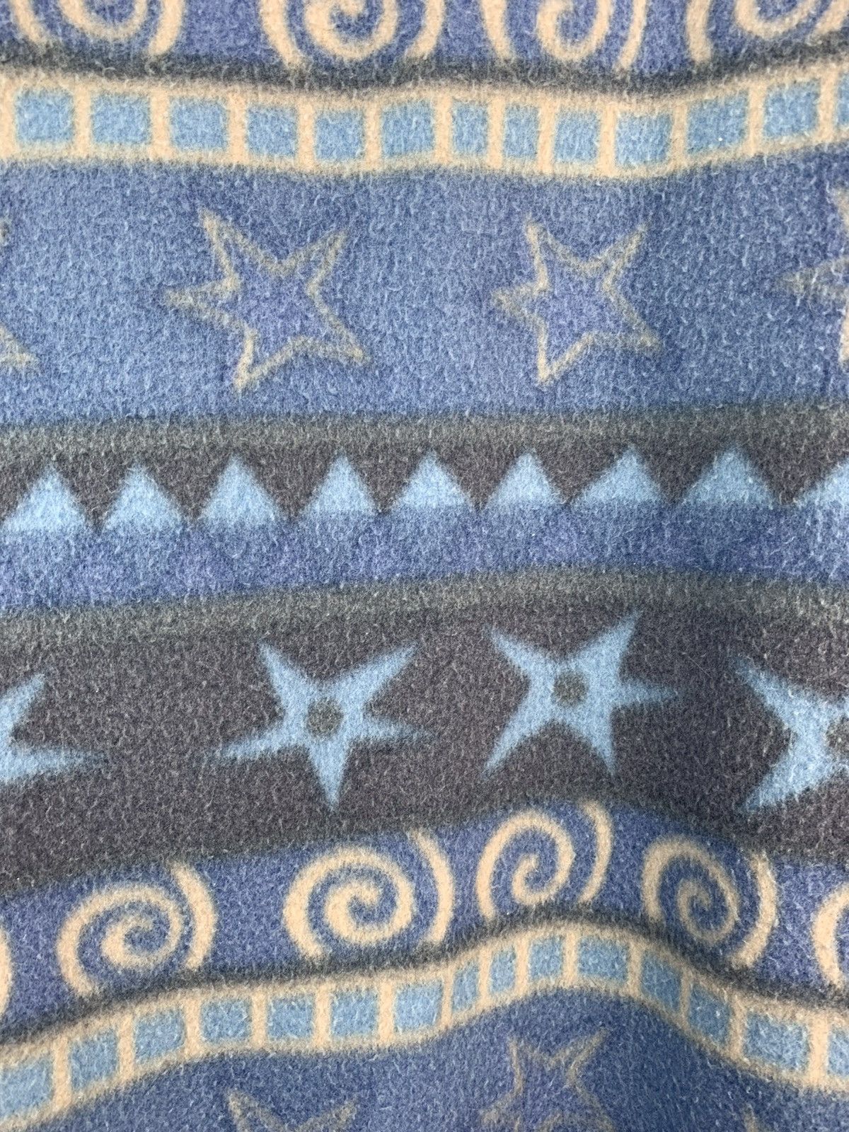 Vintage Vintage Fleece Wolf Print Sherpa Size US M / EU 48-50 / 2 - 7 Thumbnail