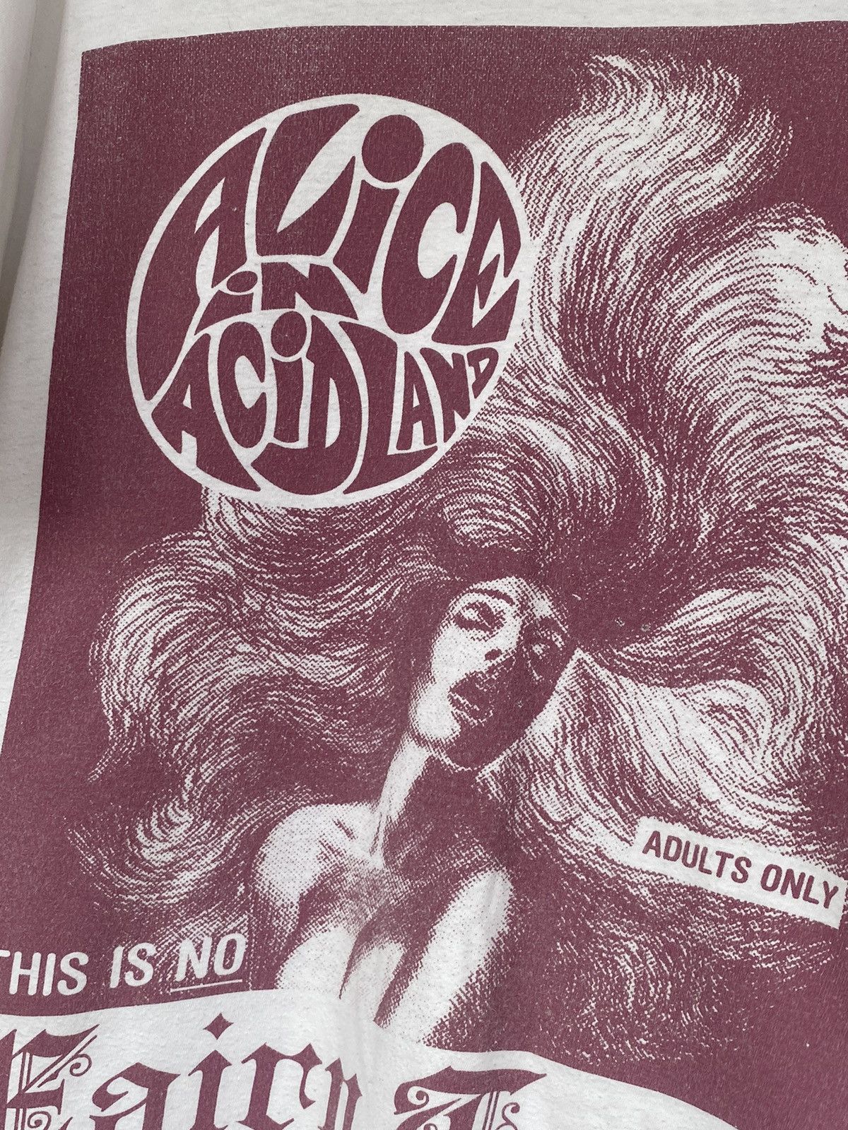 Vintage 1969 Alice in Acidland porn erotic acid vintage movie tee Size US M / EU 48-50 / 2 - 11 Thumbnail
