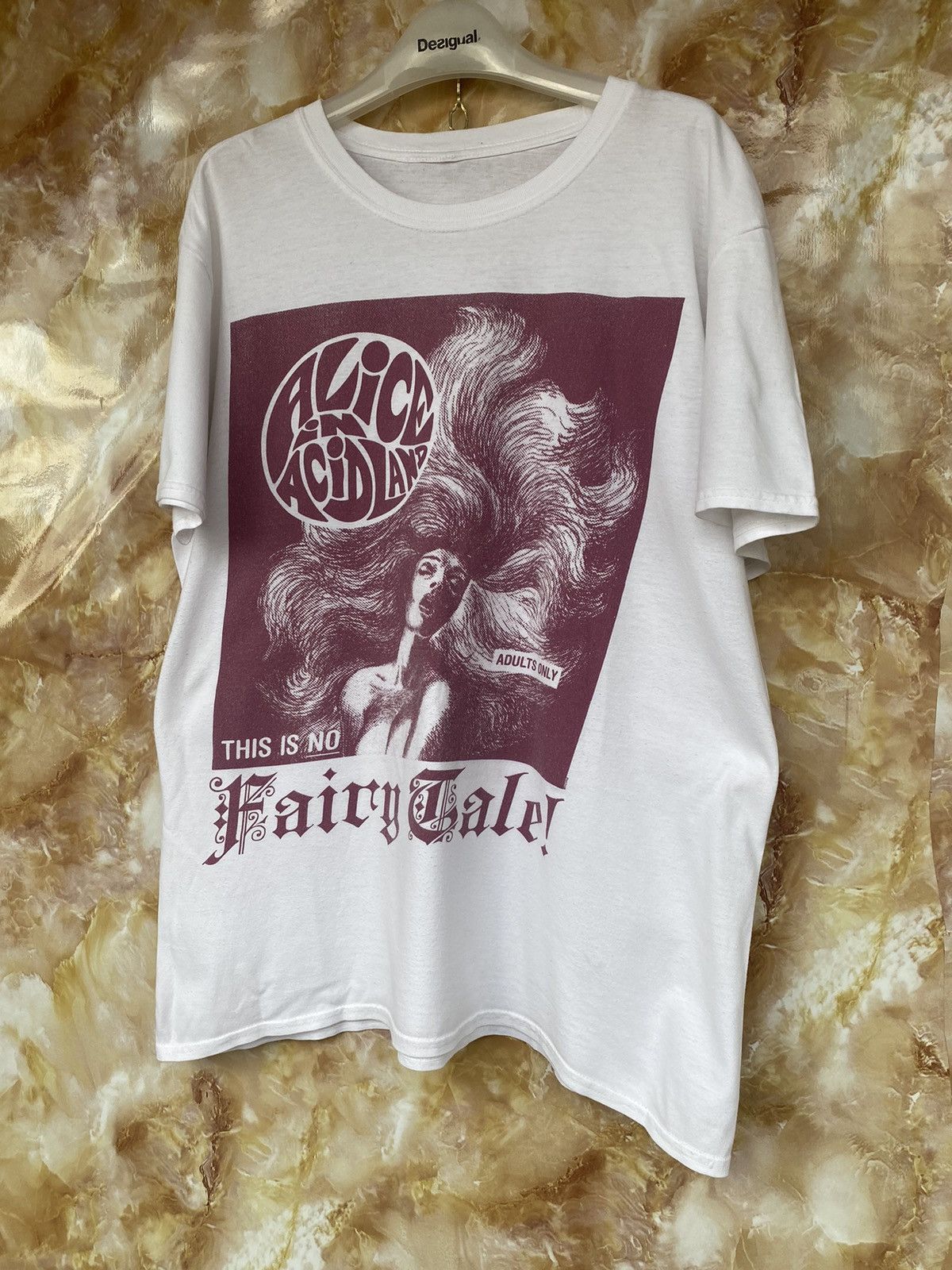 Vintage 1969 Alice in Acidland porn erotic acid vintage movie tee Size US M / EU 48-50 / 2 - 9 Thumbnail