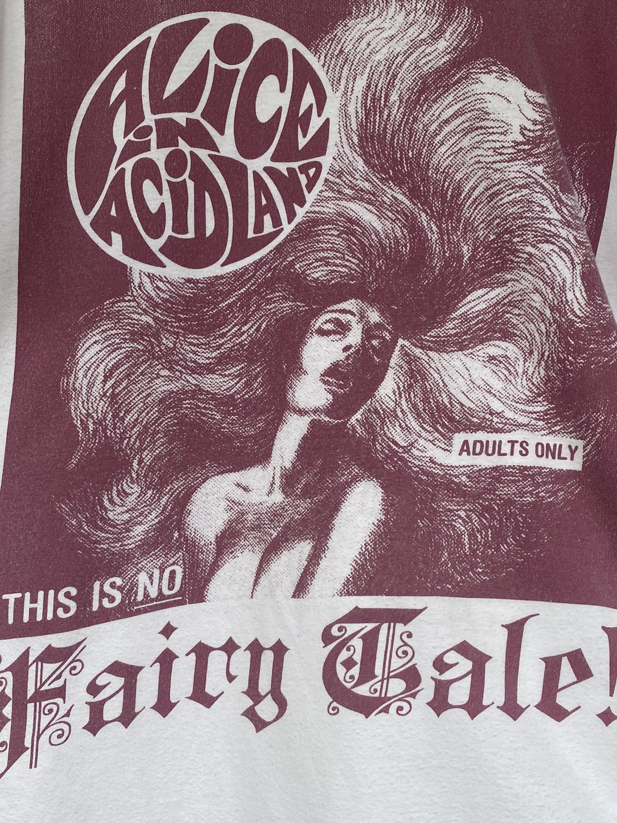 Vintage 1969 Alice in Acidland porn erotic acid vintage movie tee Size US M / EU 48-50 / 2 - 12 Thumbnail