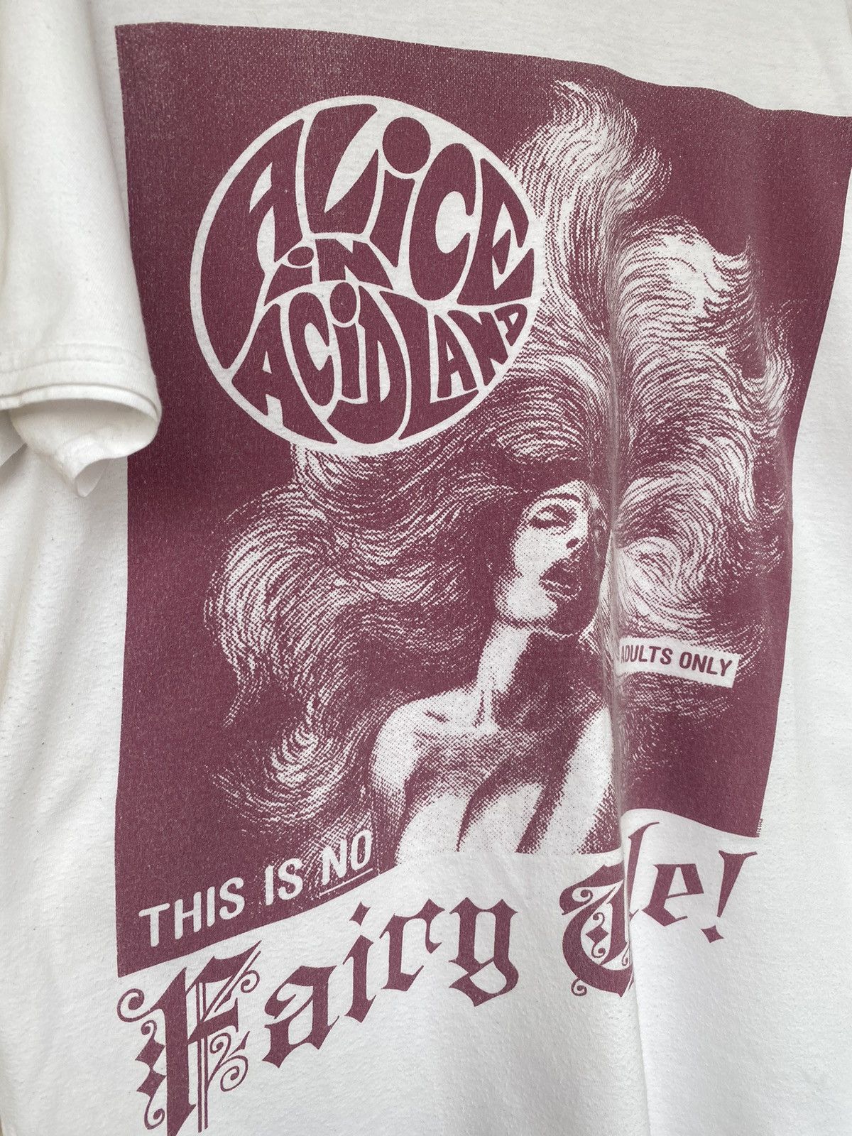 Vintage 1969 Alice in Acidland porn erotic acid vintage movie tee Size US M / EU 48-50 / 2 - 10 Thumbnail