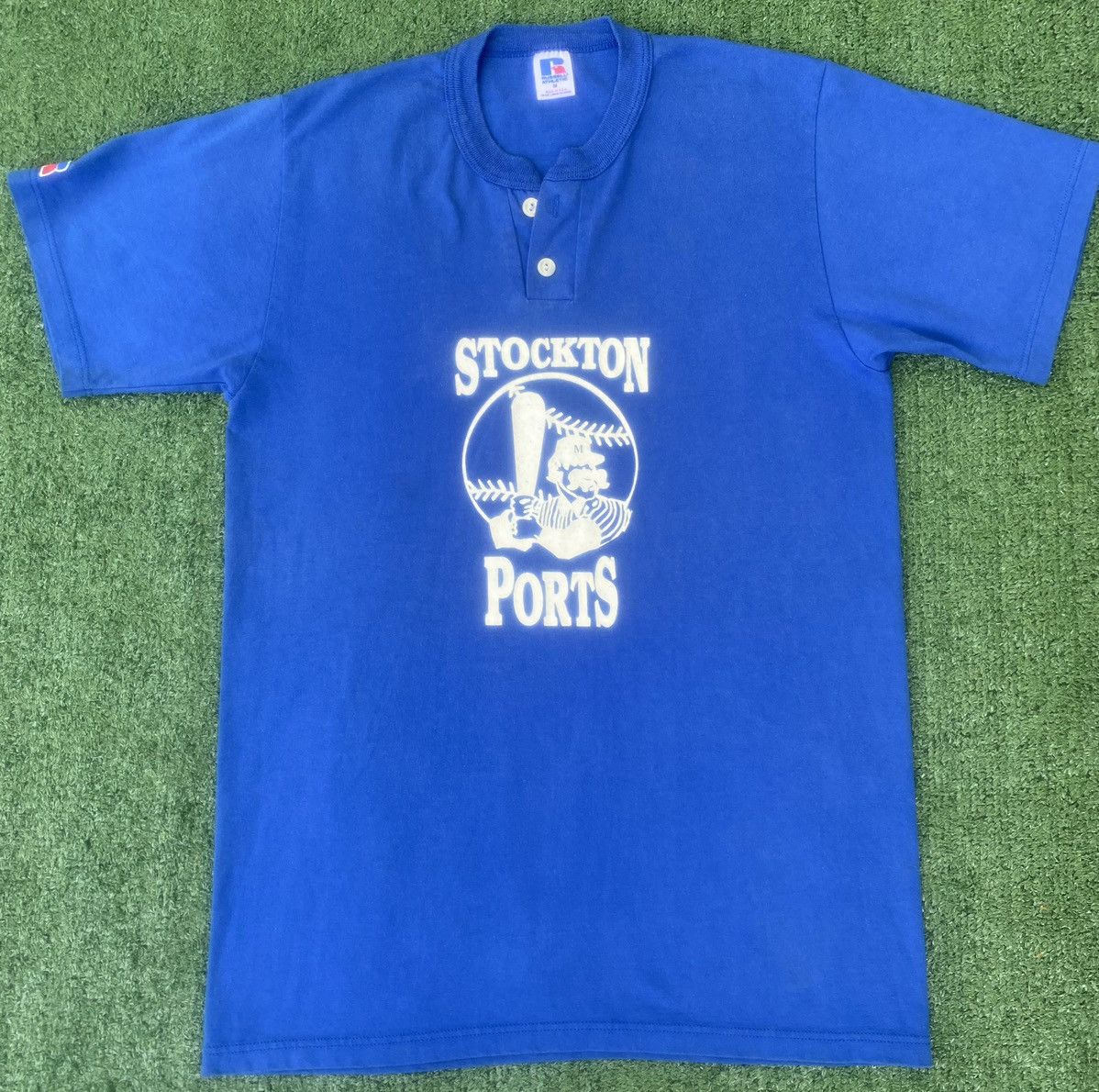 Russell Athletic 80’s Stockton Ports Russell Athletic Baseball T-Shirt Small Size US S / EU 44-46 / 1 - 1 Thumbnail