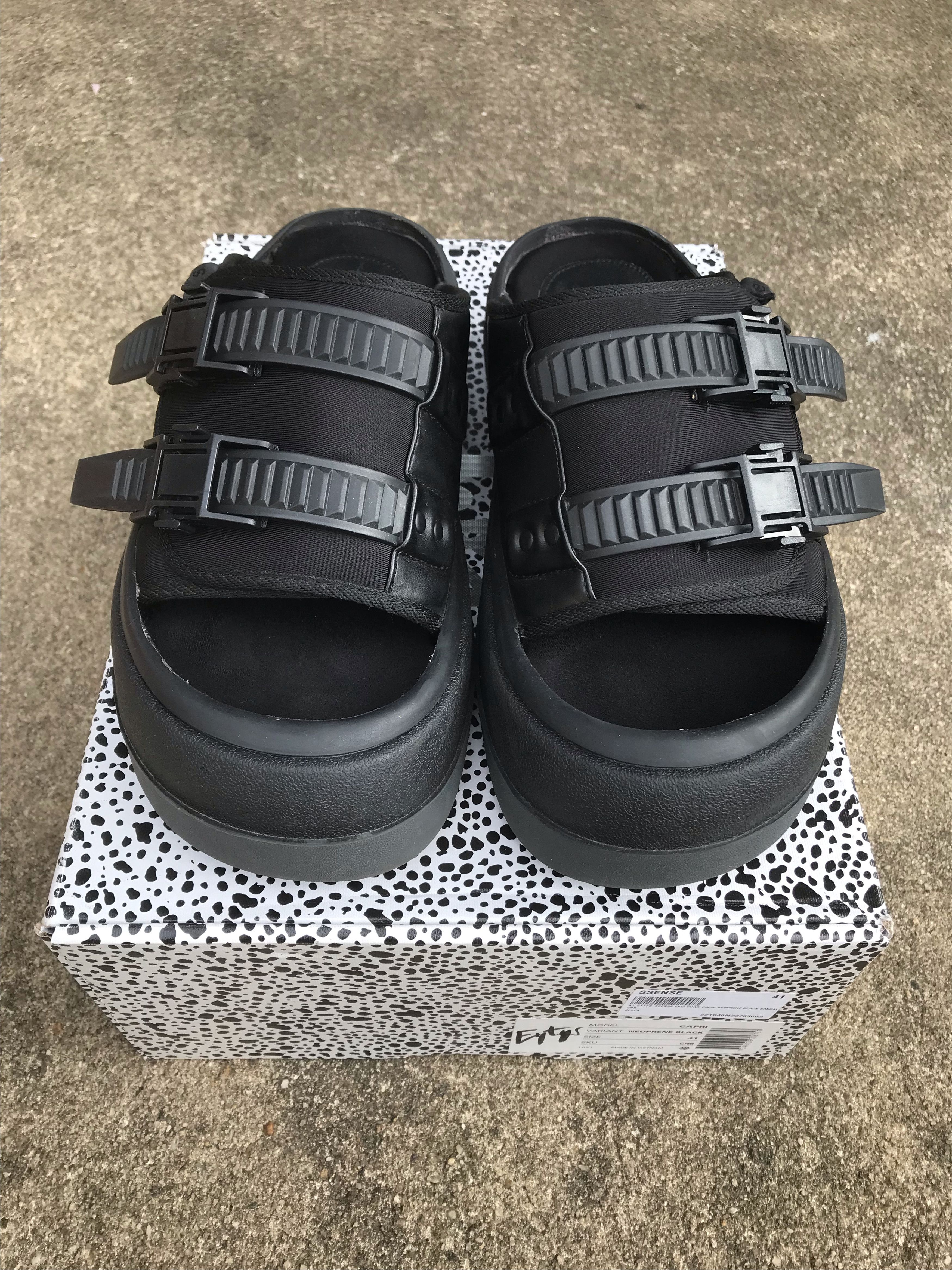Eytys Adjustable Neoprene Black Capri Sandals 8.5 Size US 8.5 / EU 41-42 - 2 Thumbnail