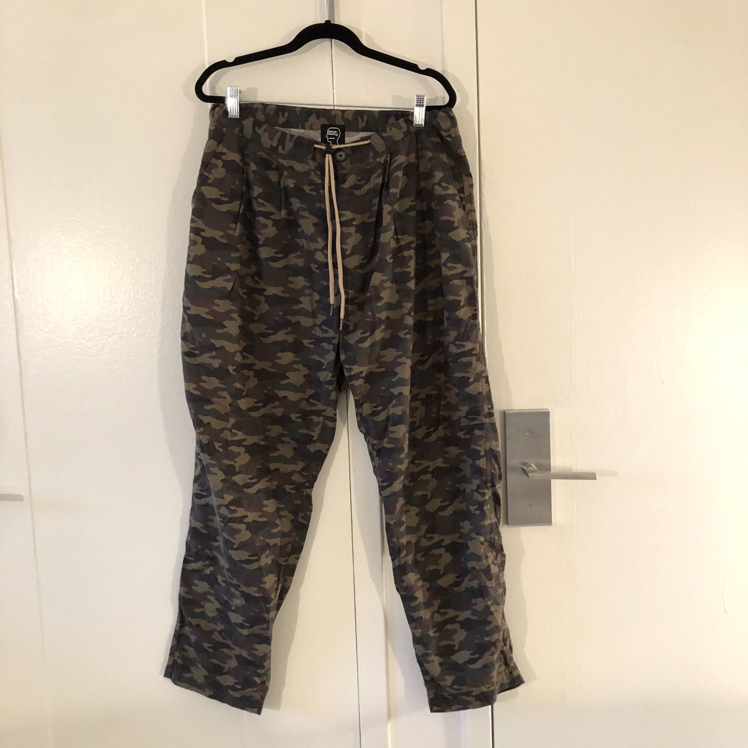 Image of Brain Dead Lightweight Pants in Camo, Men's (Size 30)