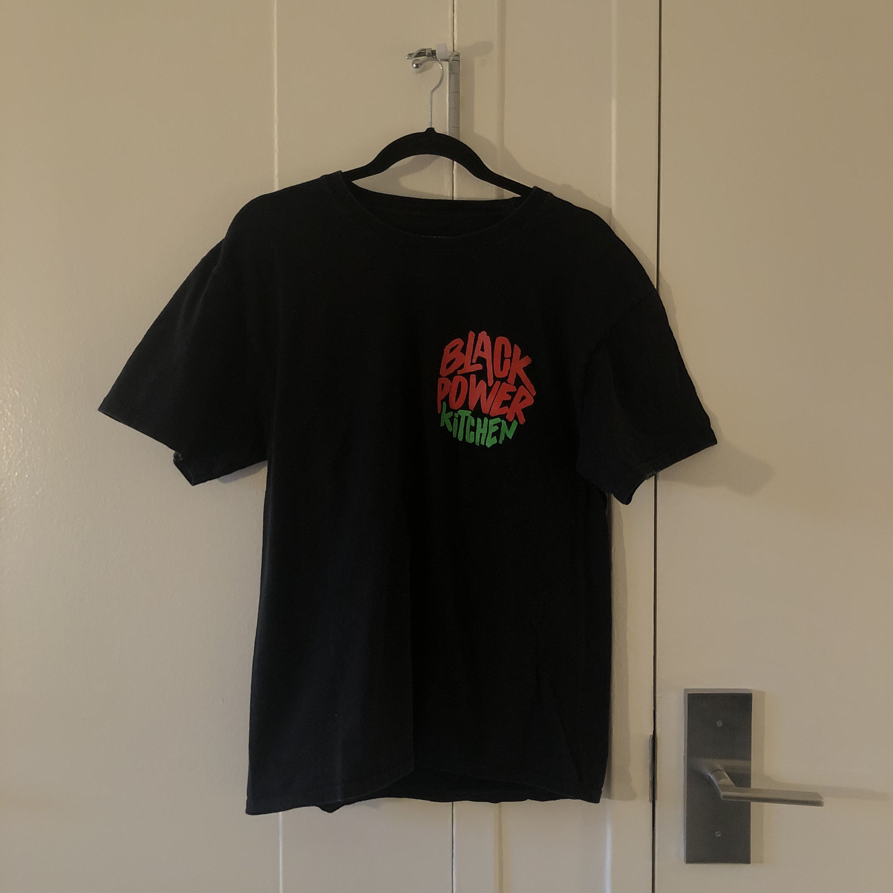 Awake NY Ghetto Gastro Food is a Weapon 'Black Power Kitchen' Tee Size US L / EU 52-54 / 3 - 2 Thumbnail