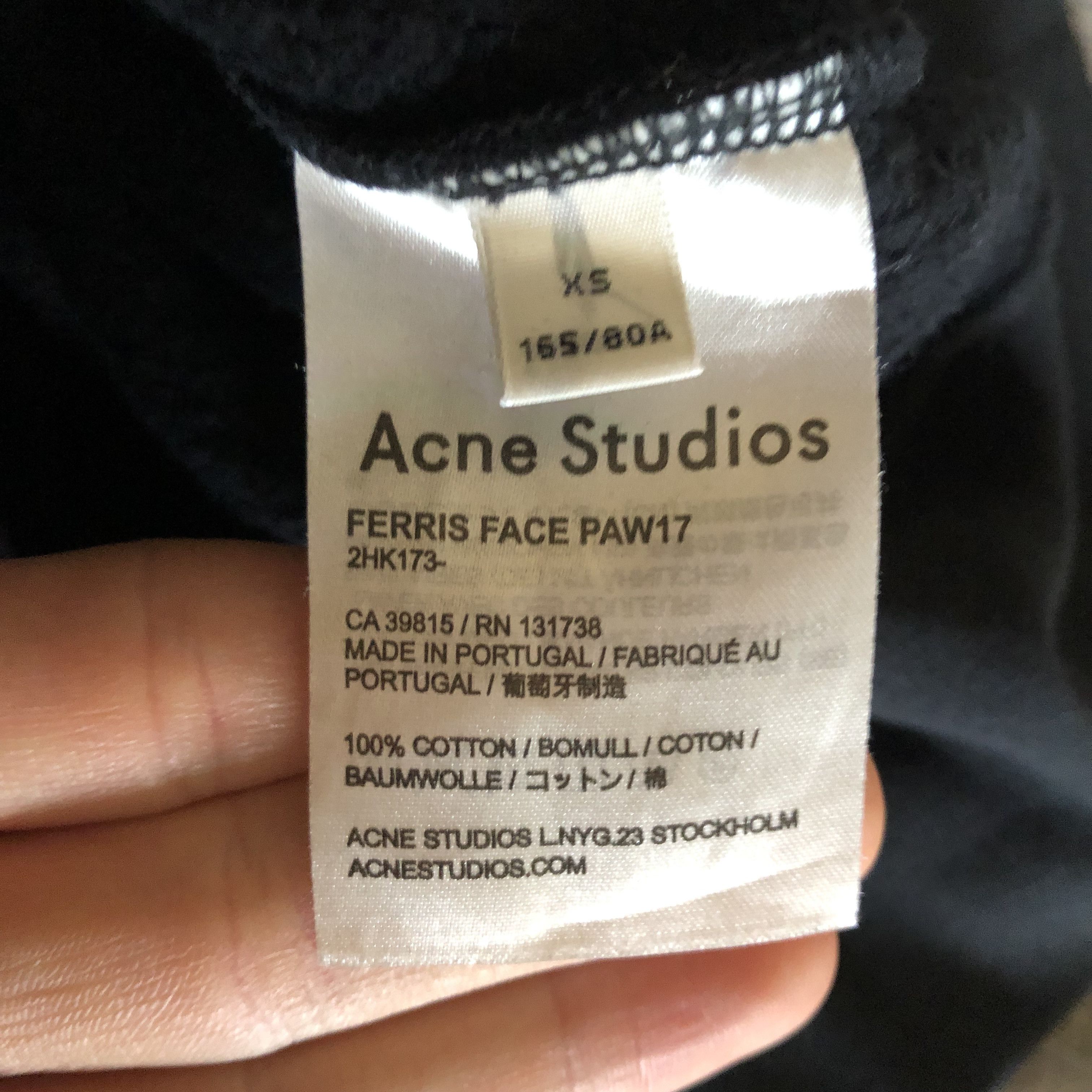 Acne Studios Acne Studios Ferris Face Crewneck Size US XS / EU 42 / 0 - 4 Thumbnail
