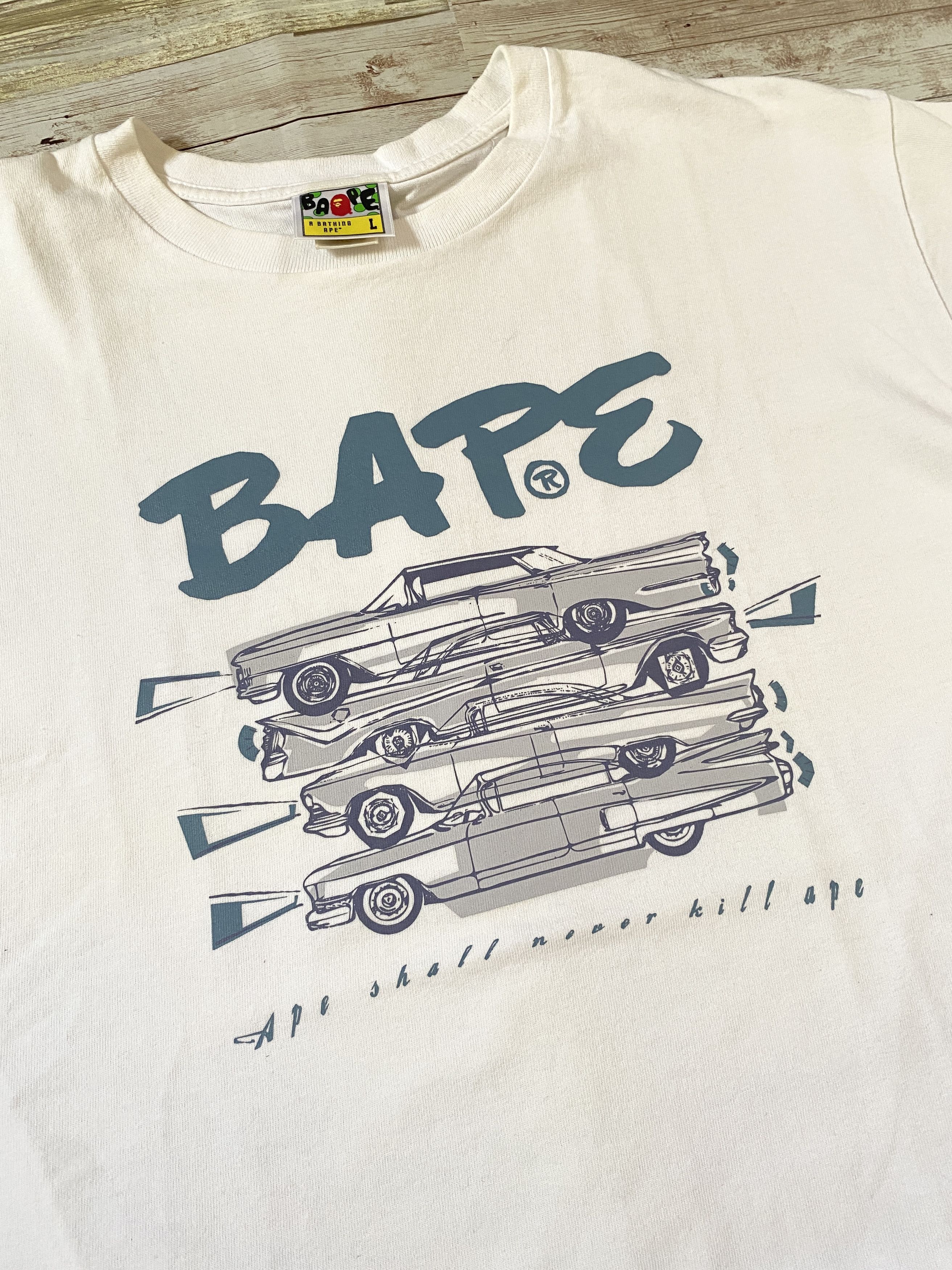 Bape Cars Tee Size US L / EU 52-54 / 3 - 1 Thumbnail