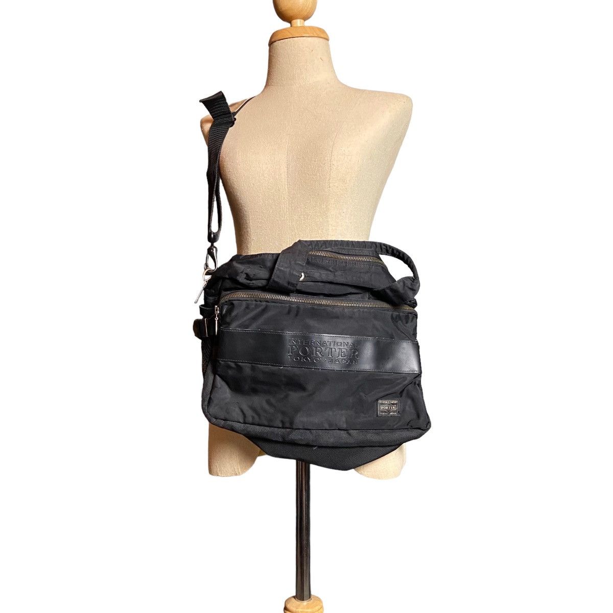 Porter Vintage Porter Tokyo Japan Pattern Messenger Bag Size ONE SIZE - 1 Thumbnail