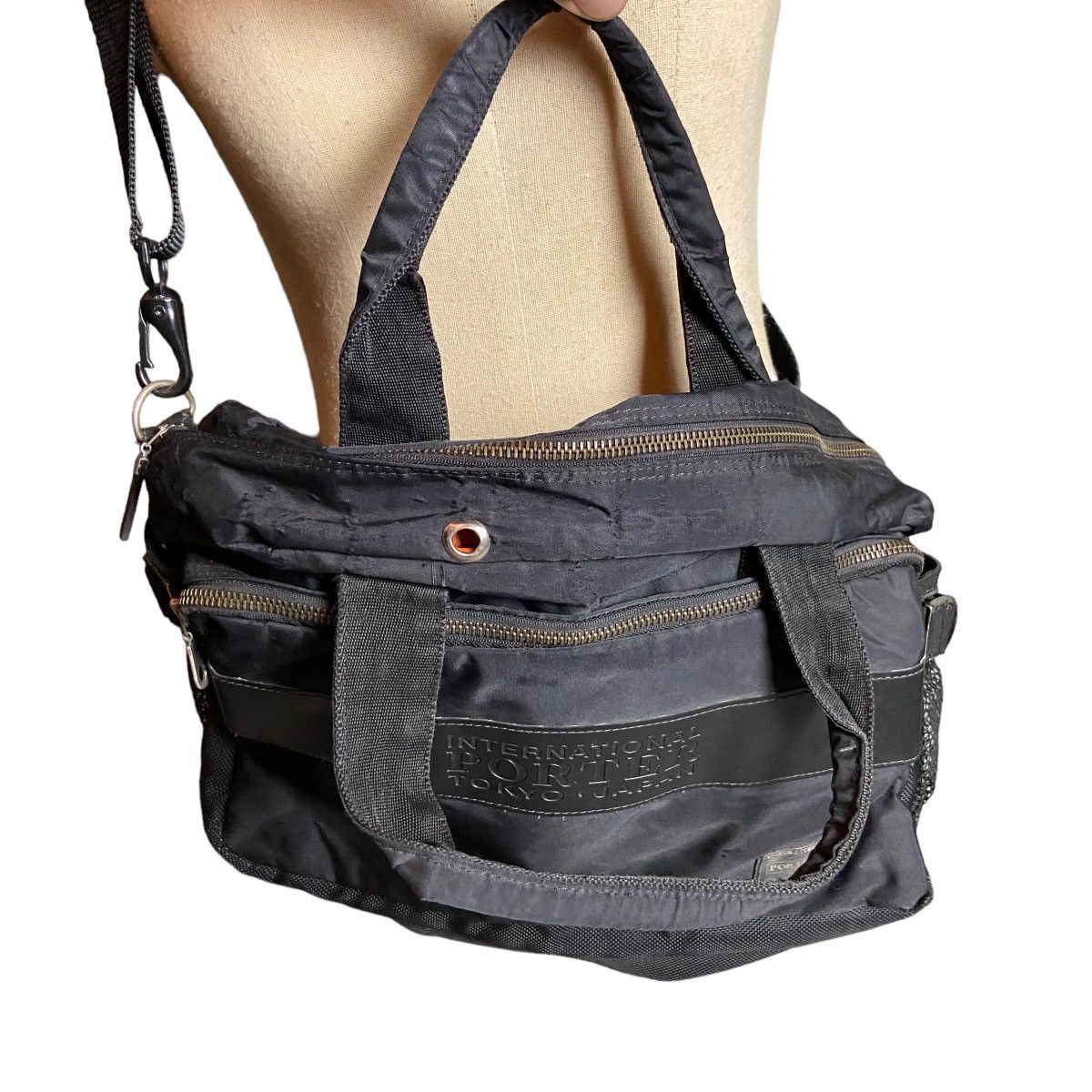 Porter Vintage Porter Tokyo Japan Pattern Messenger Bag Size ONE SIZE - 9 Thumbnail